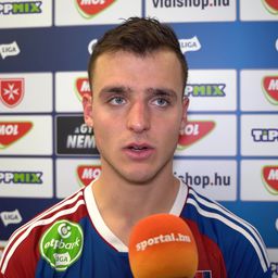 Ezt üzeni az Újpestnek a Fehérváron góllal debütáló Csongvai Áron – videó