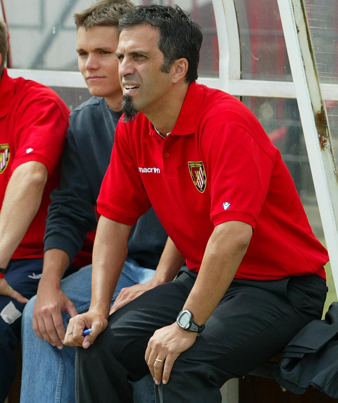 Az olasz tréner (jobbra) 2005-ben lett a Honvédedzője /Fotó: RAS-archívum