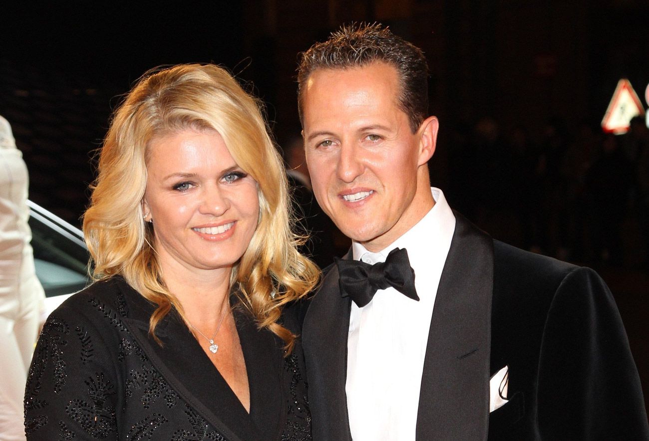 Michael Schumacher és felesége, Corinna a vörös szőnyegen még 2010-ben/ Fotó: Northfoto