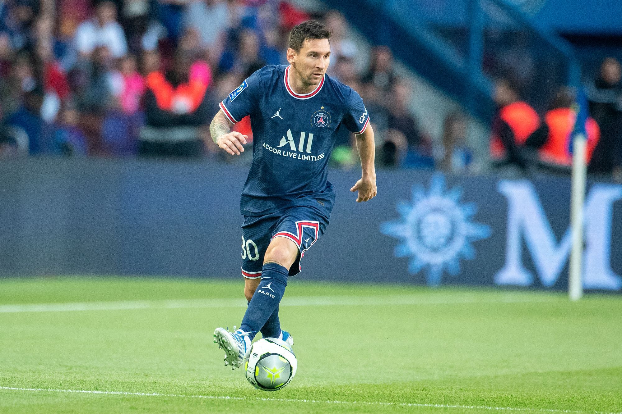 Lionel Messi nem hozta a tőle megszokott góltermést a PSG-ben /Fotó: Getty Images