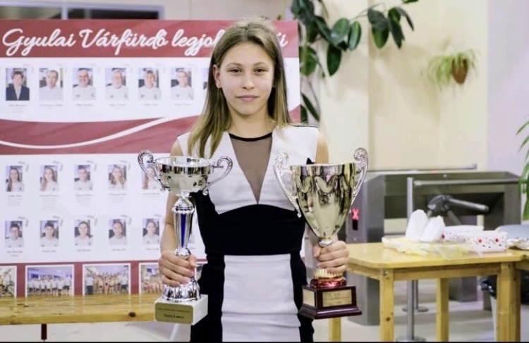 A gyulai sportolónak Hosszú Katinka a példaképe, de már kétszer is legyőzte őt