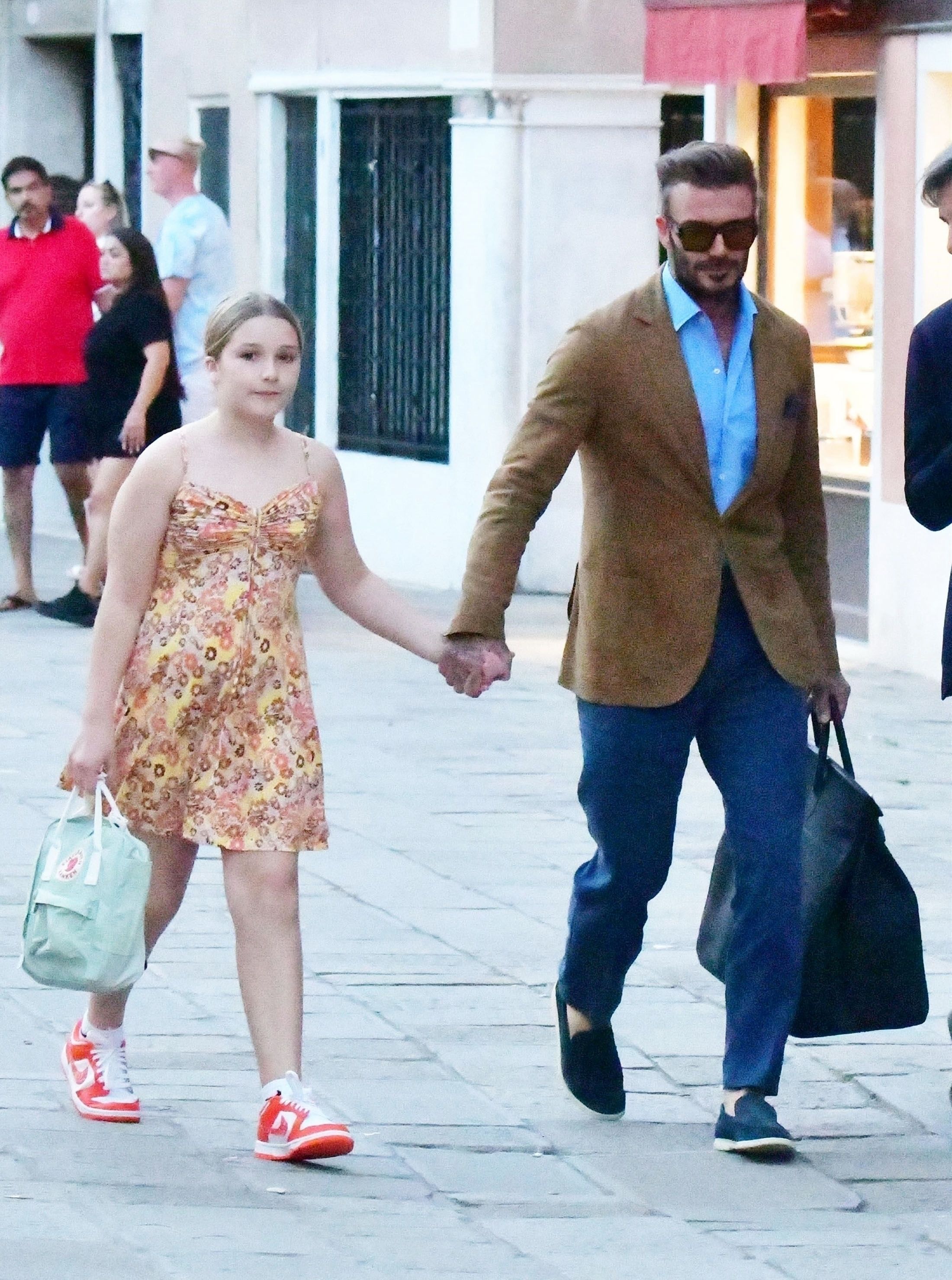 David Beckham és lánya, Harper /Fotó. Profimédia