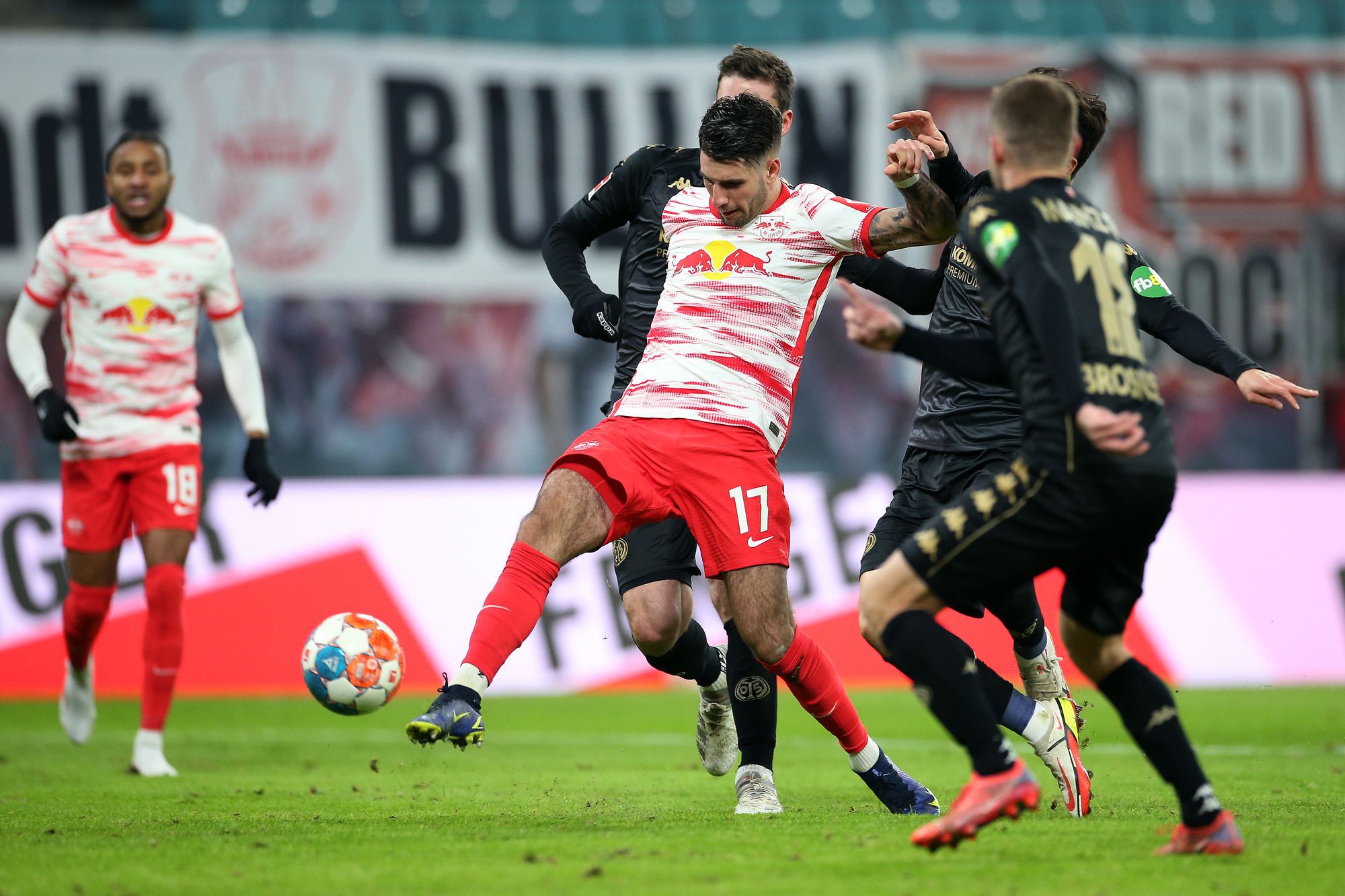 Szoboszlai góllal és gólpasszal nyitotta az évet a Mainz ellen /Fotó: Getty Images