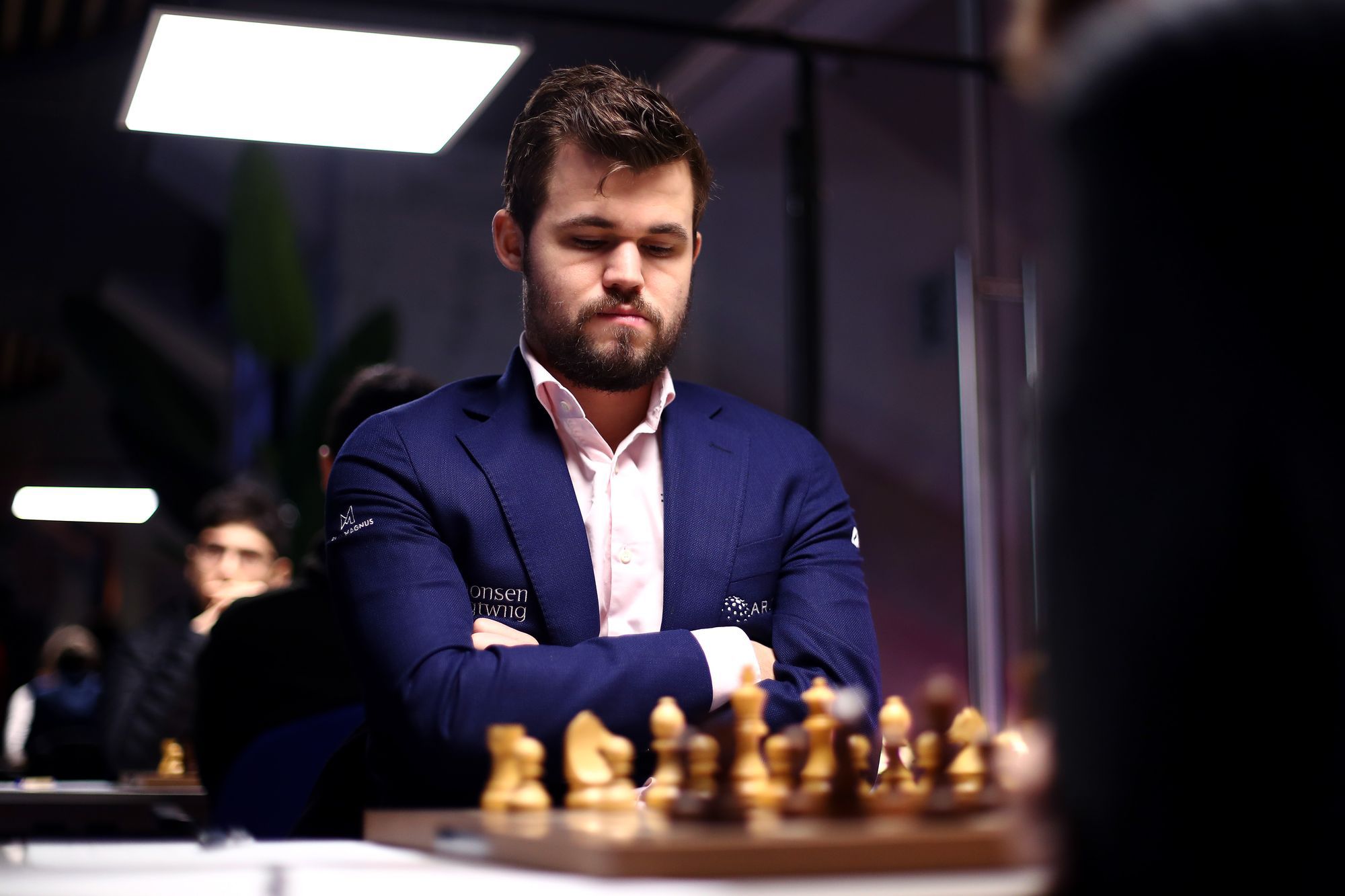 Magnus Carlsen csak harmadik lett/Fotó: Getty Images