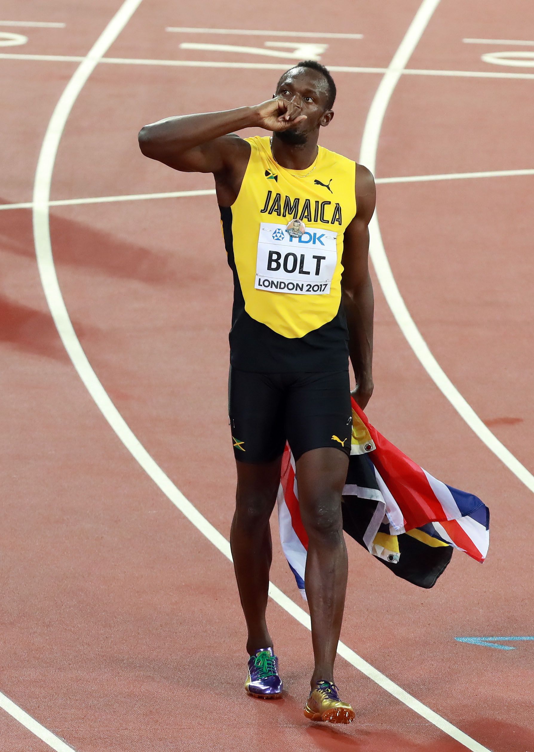 Megszületett első gyermeke a háromszoros olimpiai-bajnoknak, Usain Boltnak. /Fotó:NorthFoto