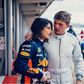 Padlógázzal ünnepelték a Valentin-napot: Verstappen elvitte egy körre Piquet lányát -fotó