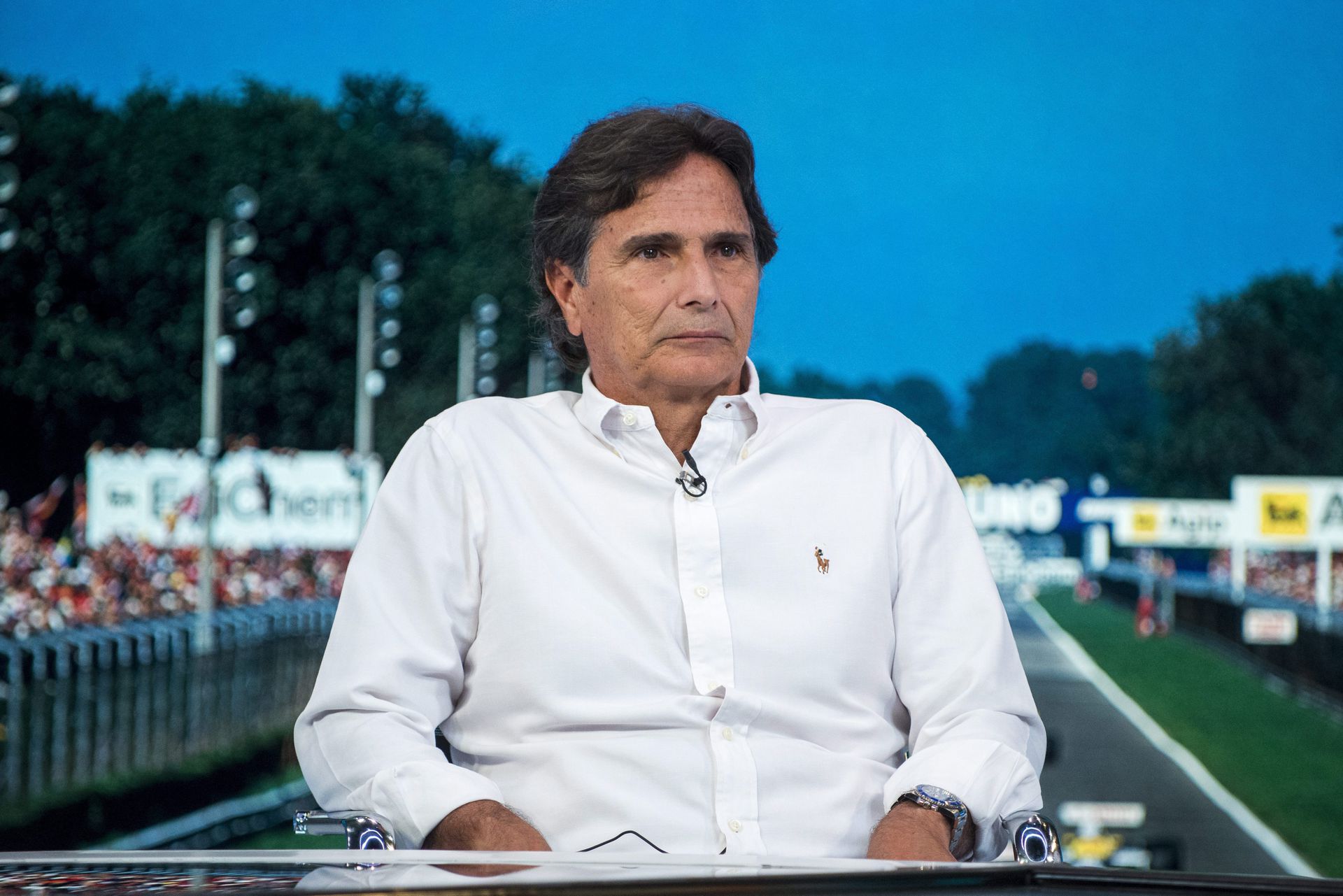 A modell apja a háromszoros világbajnok F1-legenda, Nelson Piquet/ Fotó: MTI- Marjai János
