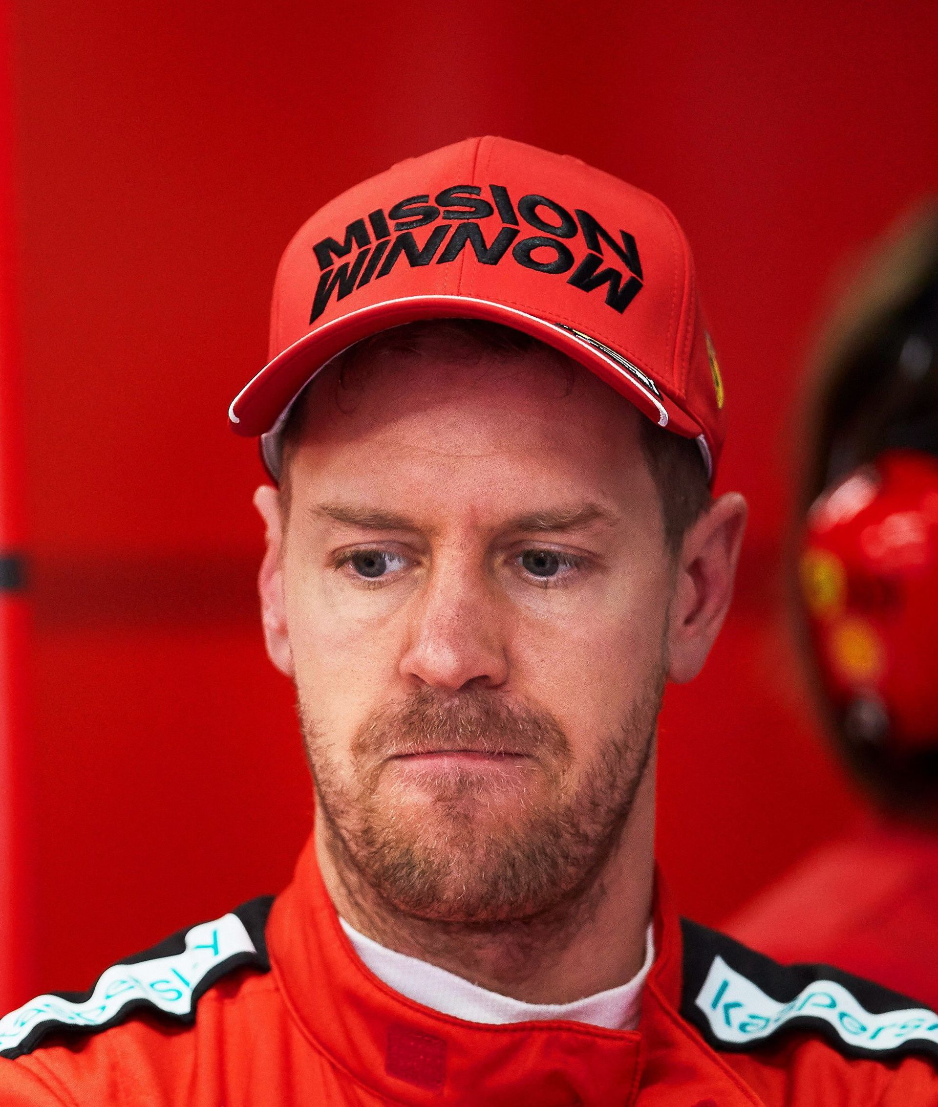 Sebastian Vettelnek ez az utolsó éve a Ferrarinál, s eddig csak szenved / Fotó: MTI /EPA EFE Alejandro Garcia