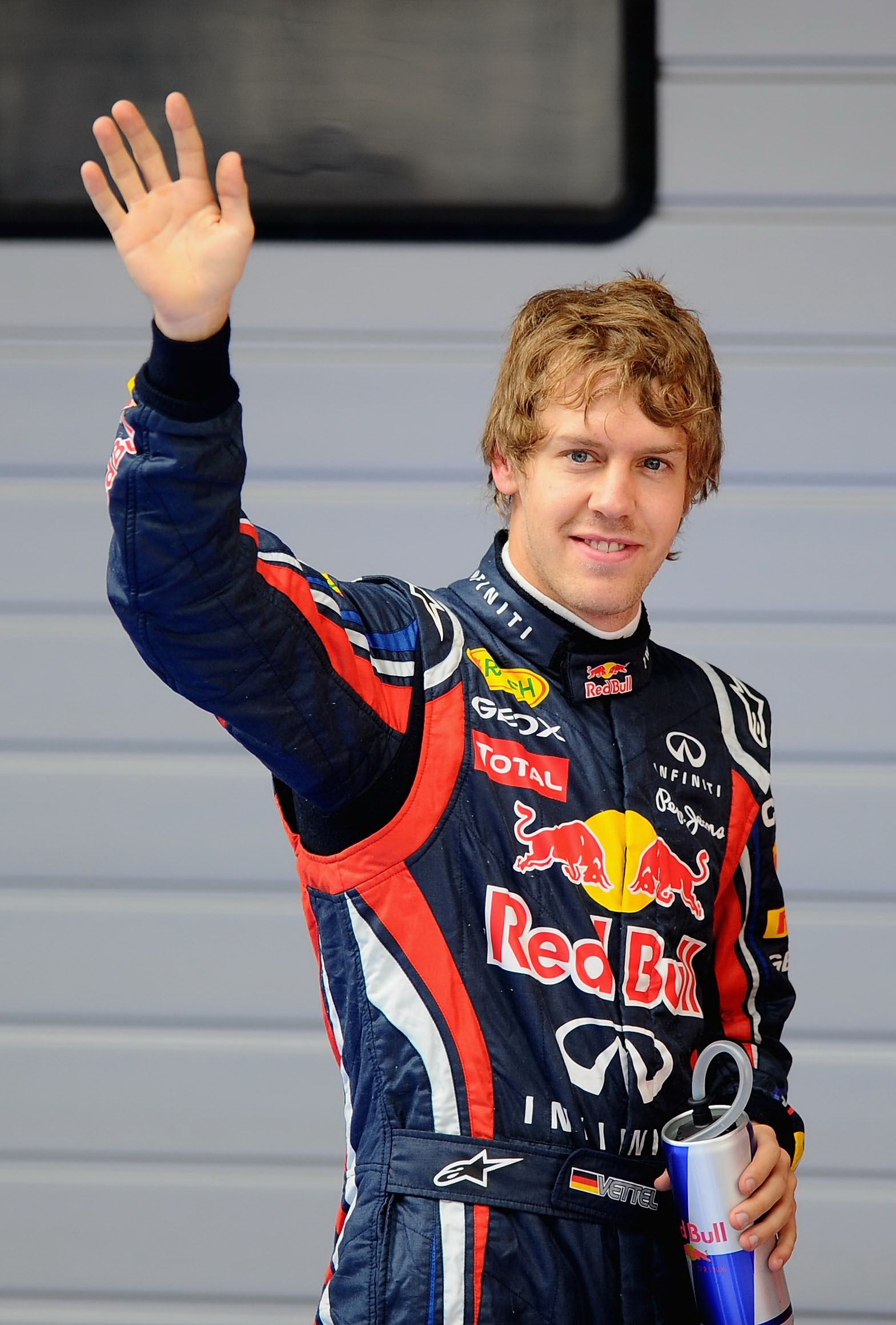 Vettel 2010-ben még így nézett ki, amikor az első vb-címét szerezte a Red Bull-lal/ Fotó: GettyImages
