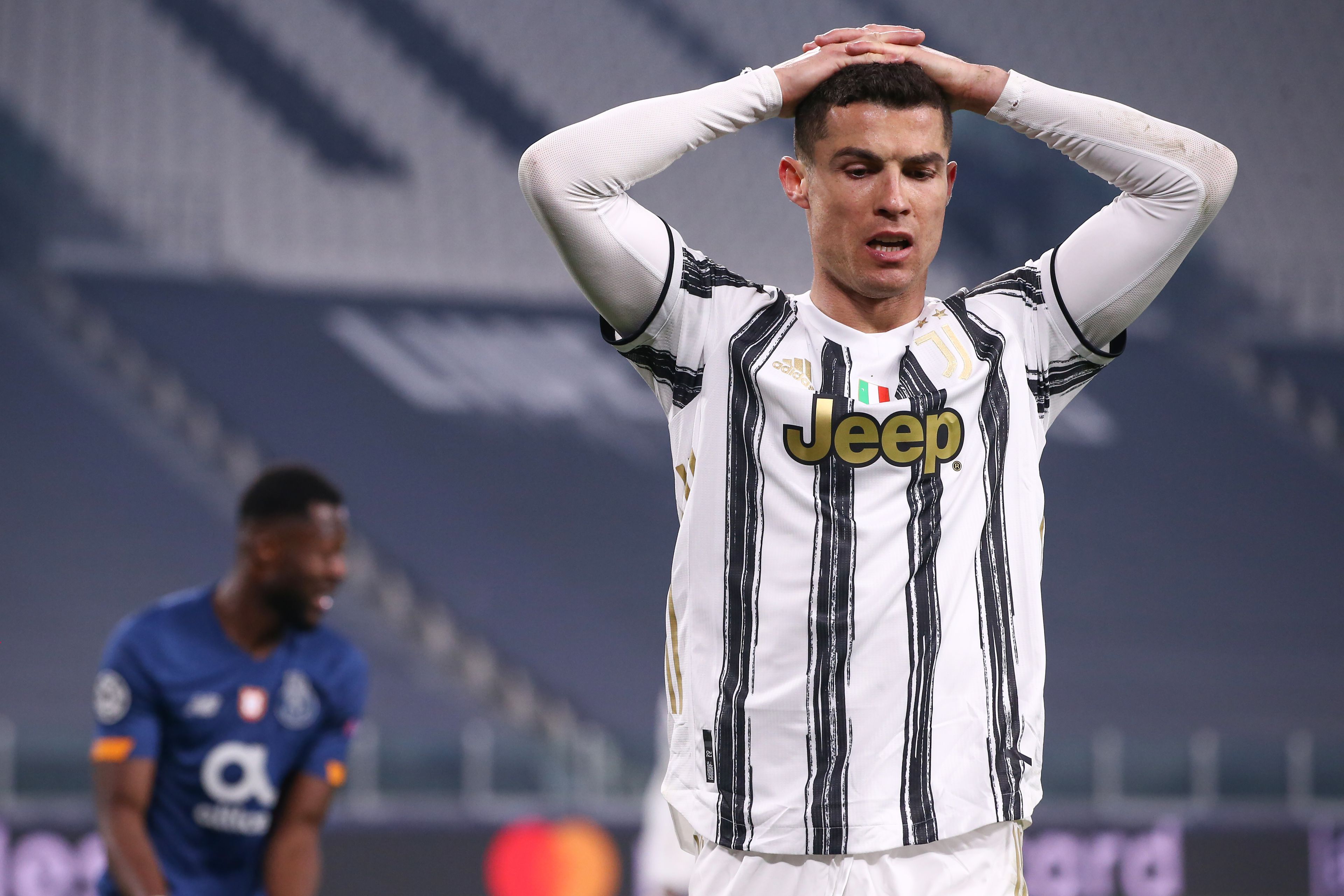 Cristiano Ronaldo﷯nem tudott segíteni a Juventuson,﷯amely meglepetésre a nyolc közé sem jutott a Bajnokok Ligájában /Fotó: Getty Images
