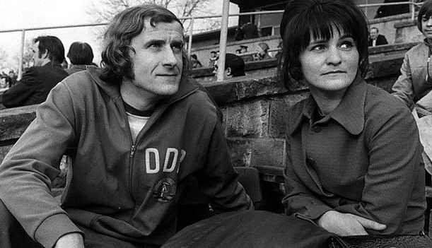 Kreische és a felesége a 70-es évek elején. / Fotó: Getty Images