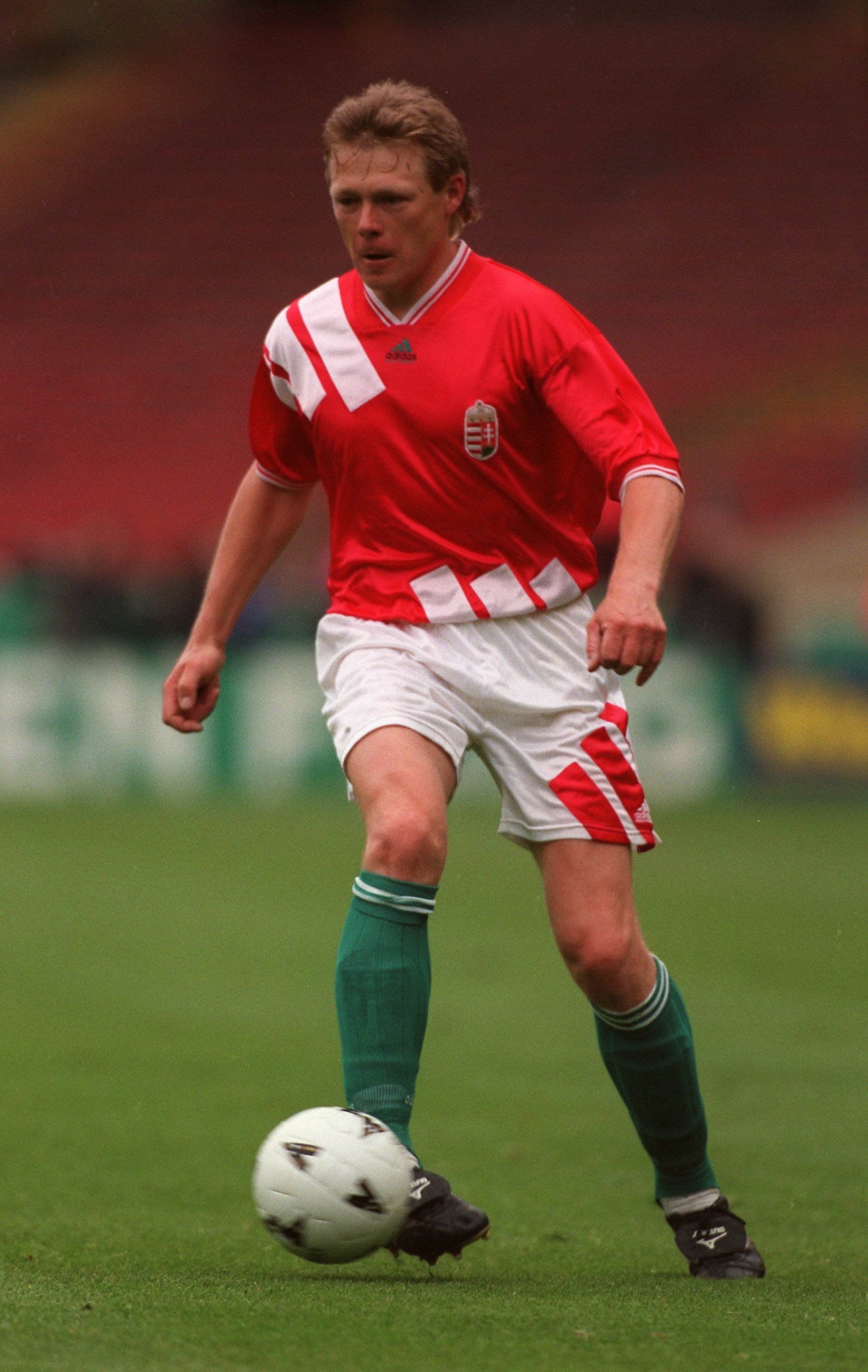 Hahn 1994-ben a Váccal szerzett bajnoki címet, ötször a foci-válogatottban is szerepelt / Fotó: Getty Images