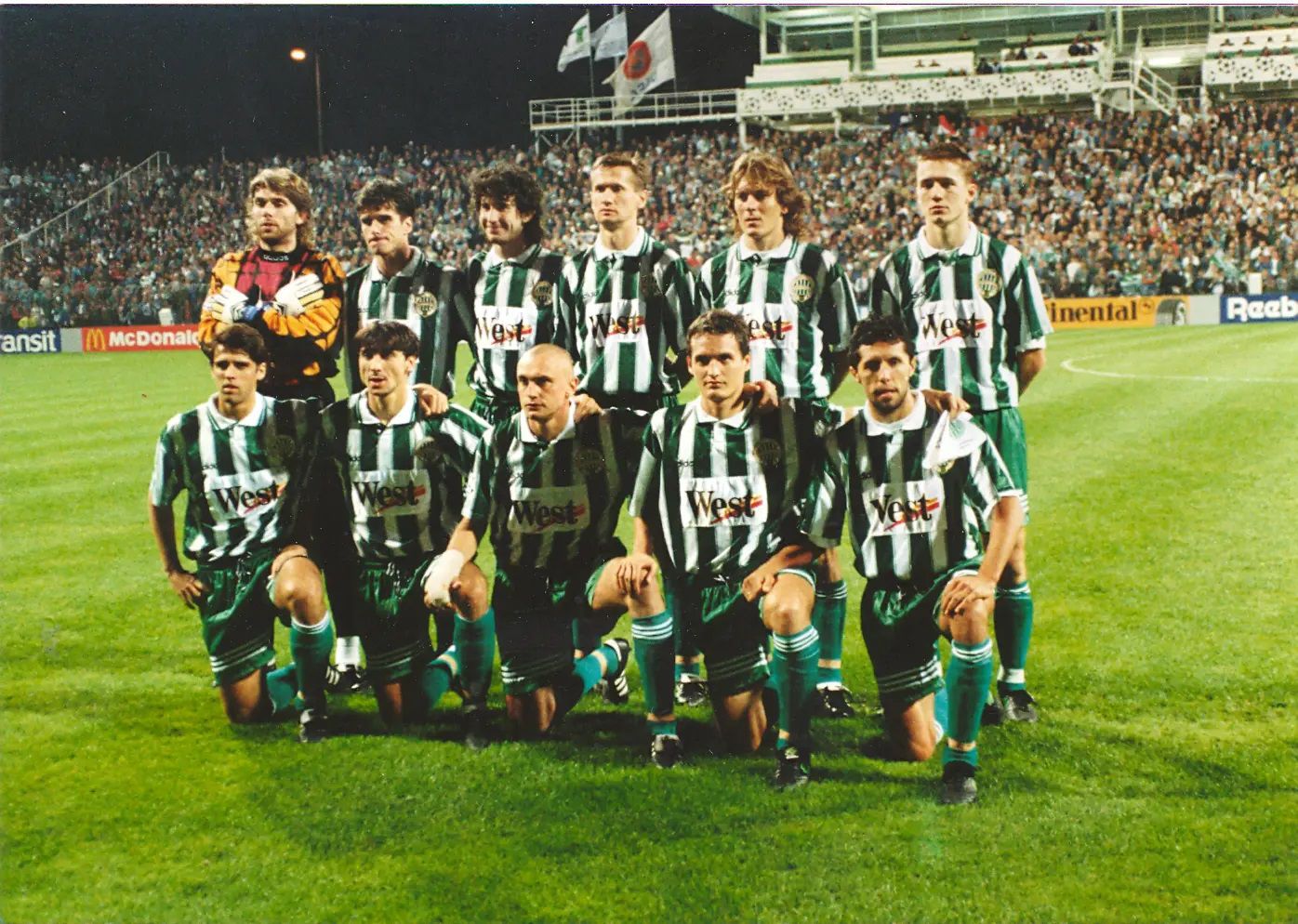 A Ferencváros labdarúgói 1995-ben már elérték egyszer a csoportkört, és a sztárklubok ellen is helytálltak