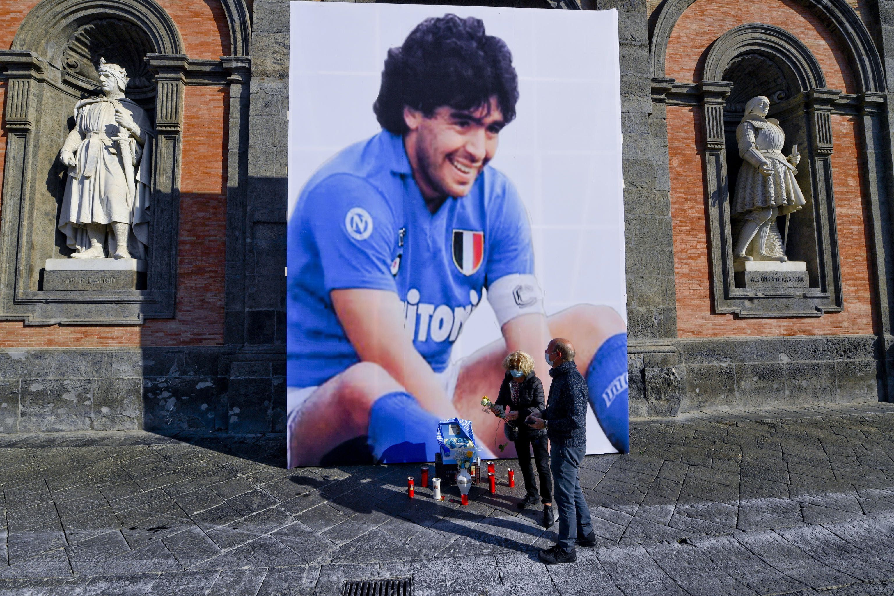 Emberölés a vád Diego Maradona halálával kapcsolatba. / Fotó: MTI/EPA-ANSA/Ciro Fusco