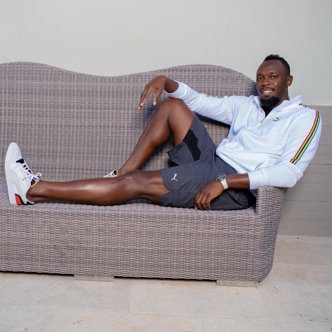 Bolt a pályán kívül is jól érzi magát/Fotó: Instagram