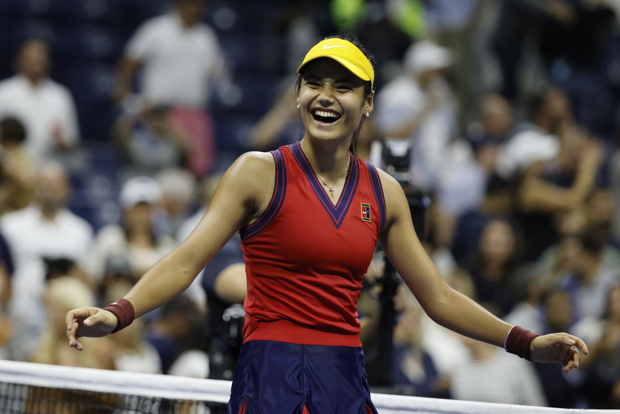 Két tinédzser a US Open női döntőjében, először került oda selejtezős. / Fotó: EPA
