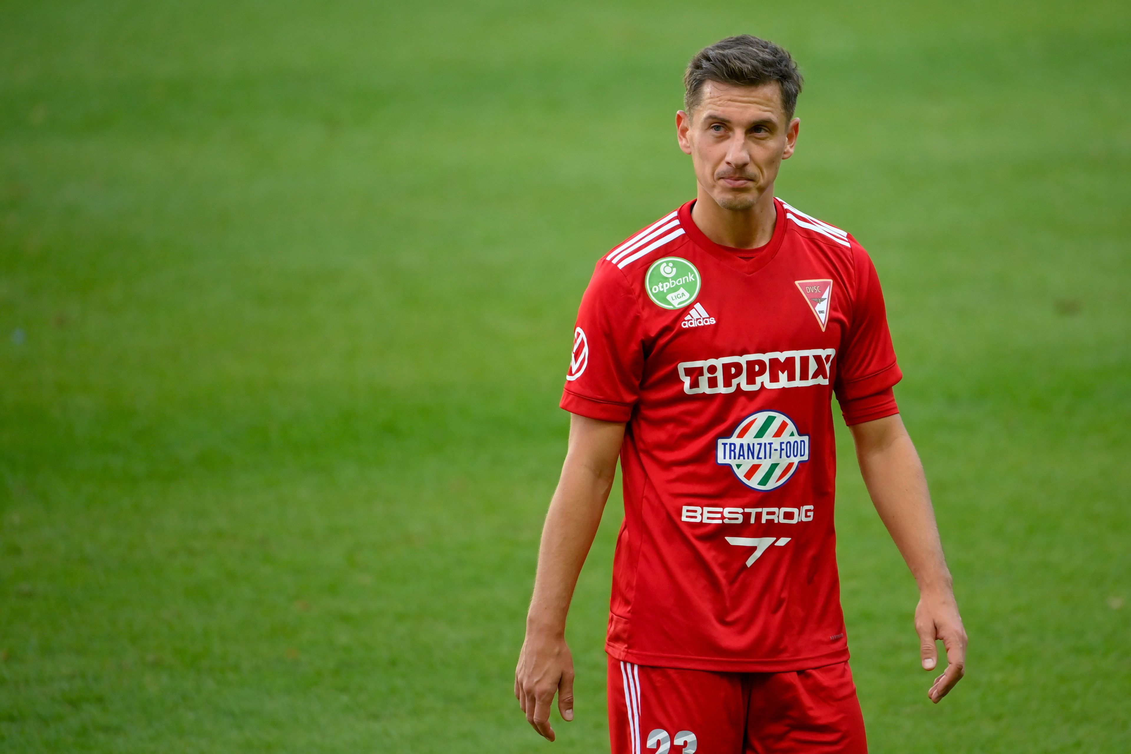 Németh Krisztián nyolc meccsen lépett pályára Debrecenben /Fotó: MTI-Czeglédi Zsolt