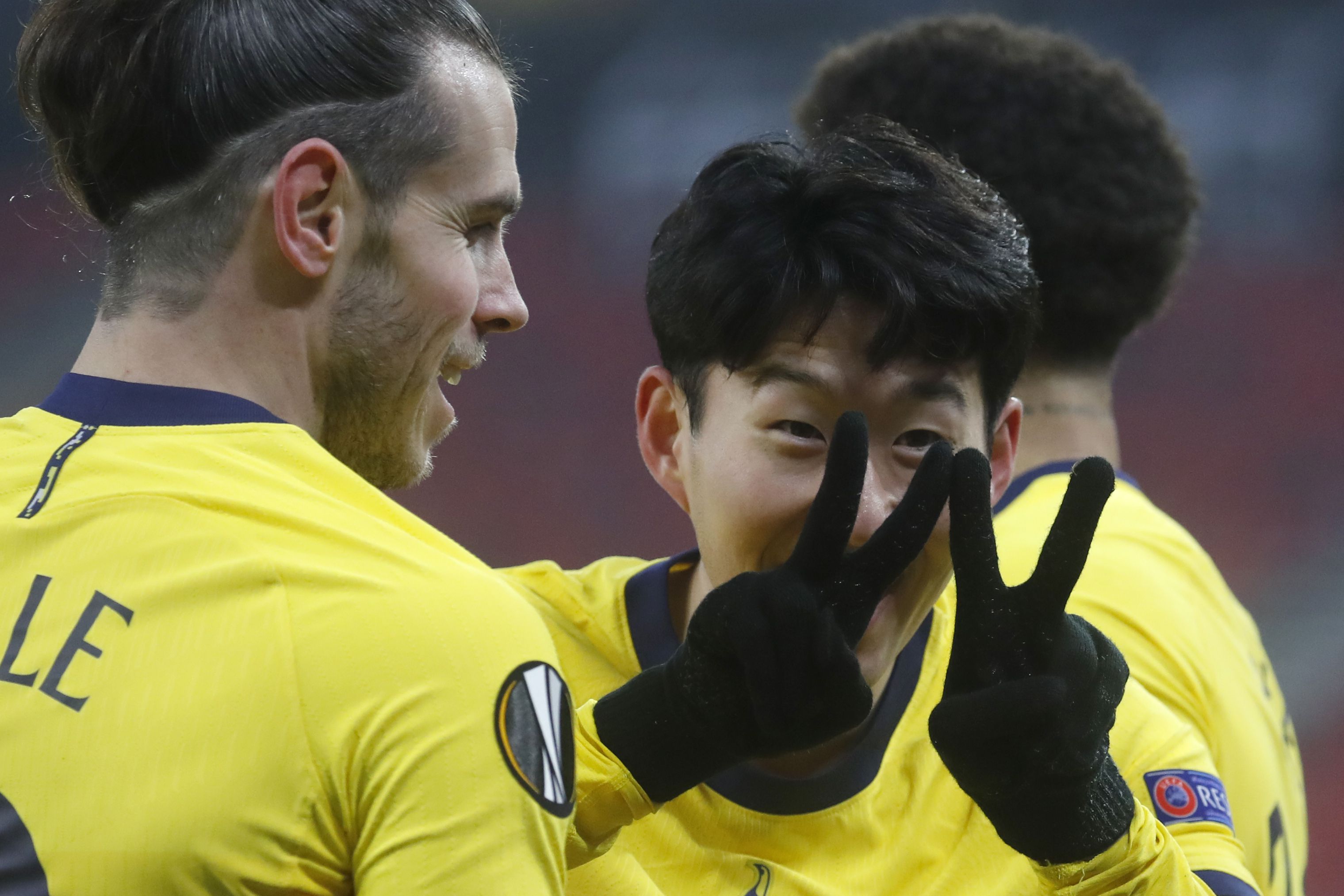 Az angol Tottenham ásza, Szon Hung Min remekül játszott, gólt szerzett a Wolfsberger AC ellen 4-1-re meg-nyert Európa-ligameccsen/ Fotó: Profimédia