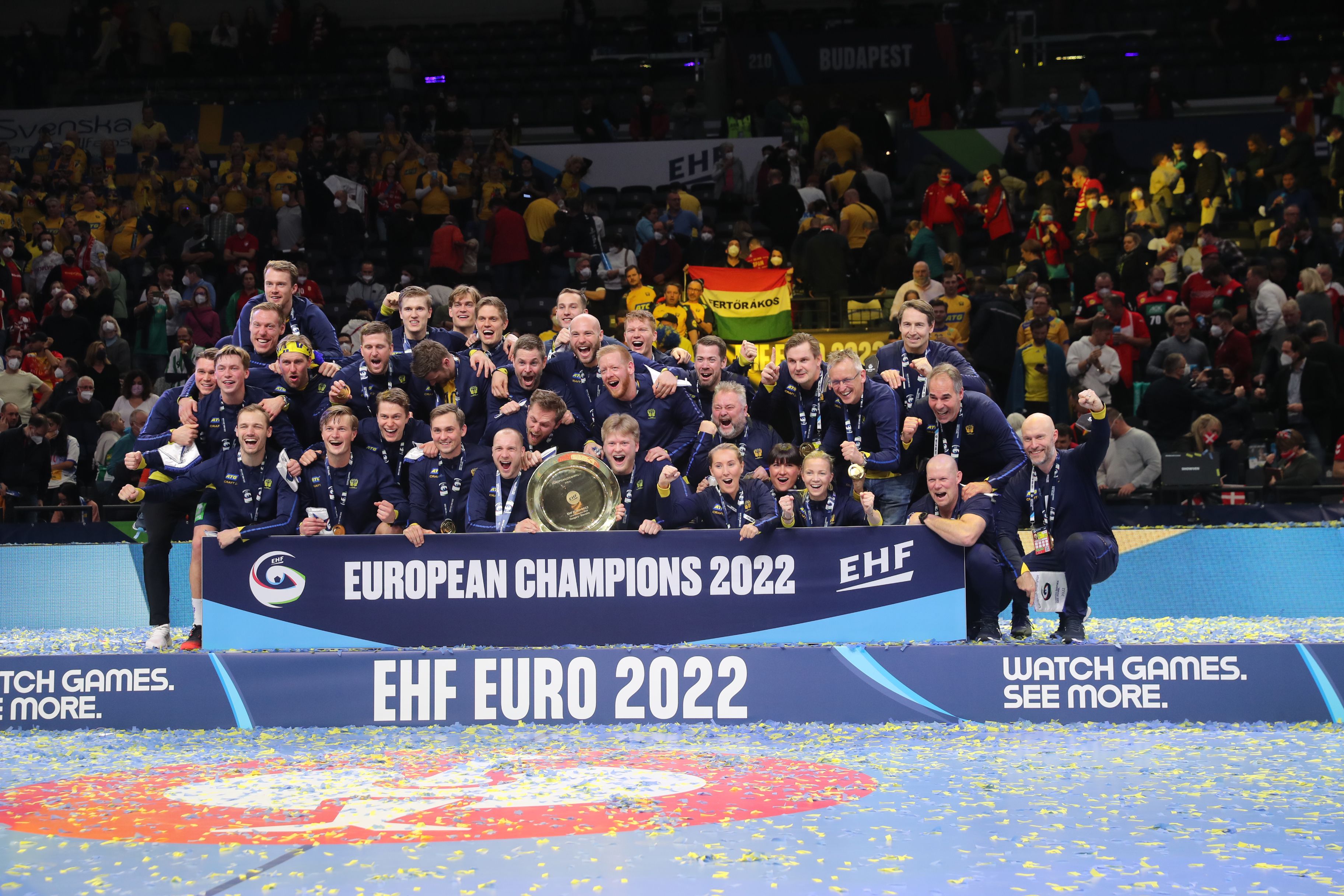 Svédország nyerte az kézilabda Európa-bajnokságot /Fotó: Zsolnai Péter