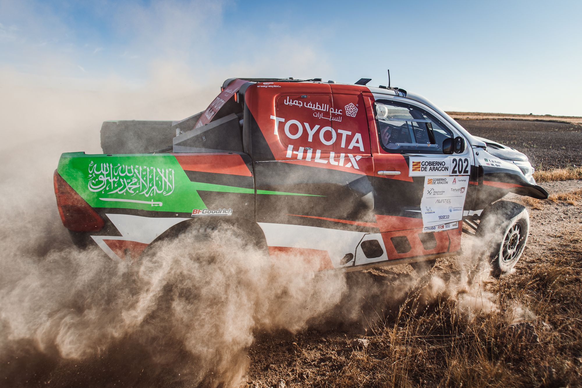 A szaúdi pilóta﷯a Toyota gyári versenyzője /Fotó Toyota
