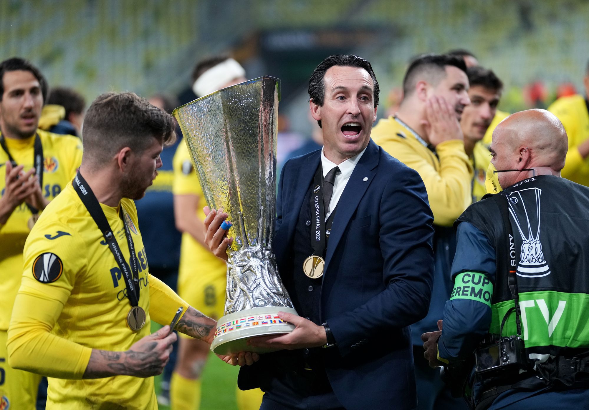 ﷯A tréner most﷯már a Villarreal edzőjeként hódította el az Európa-ligát /Fotó: GettyImages