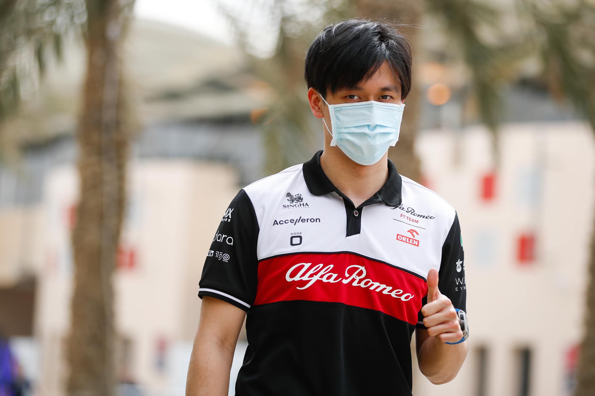 A Forma–3-as Ázsia-bajnokság tavalyi győztese, Csou Kuan-jü első kínai pilótaként debütál az F1-ben, mégpedig az Alfa Romeo színeiben / Facebook