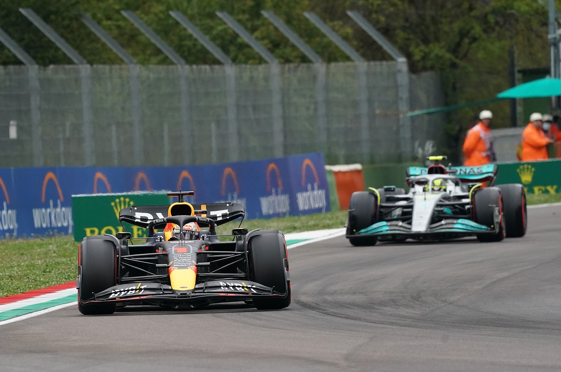 Verstappen simán nyert vasárnap, Hamiltont le is körözte / Fotó: GettyImages