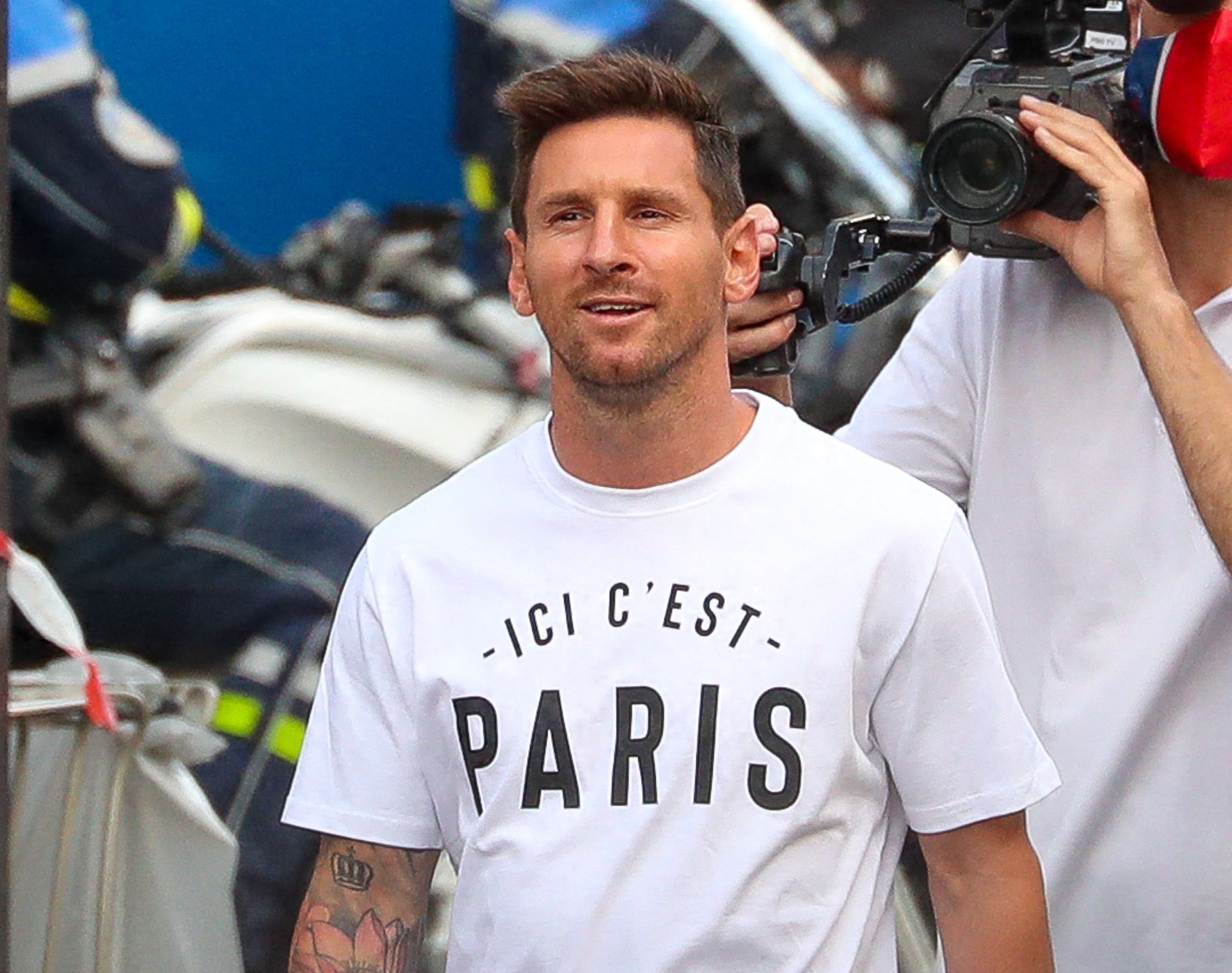 Messi már Párizsban van /Fotó: Northfoto
