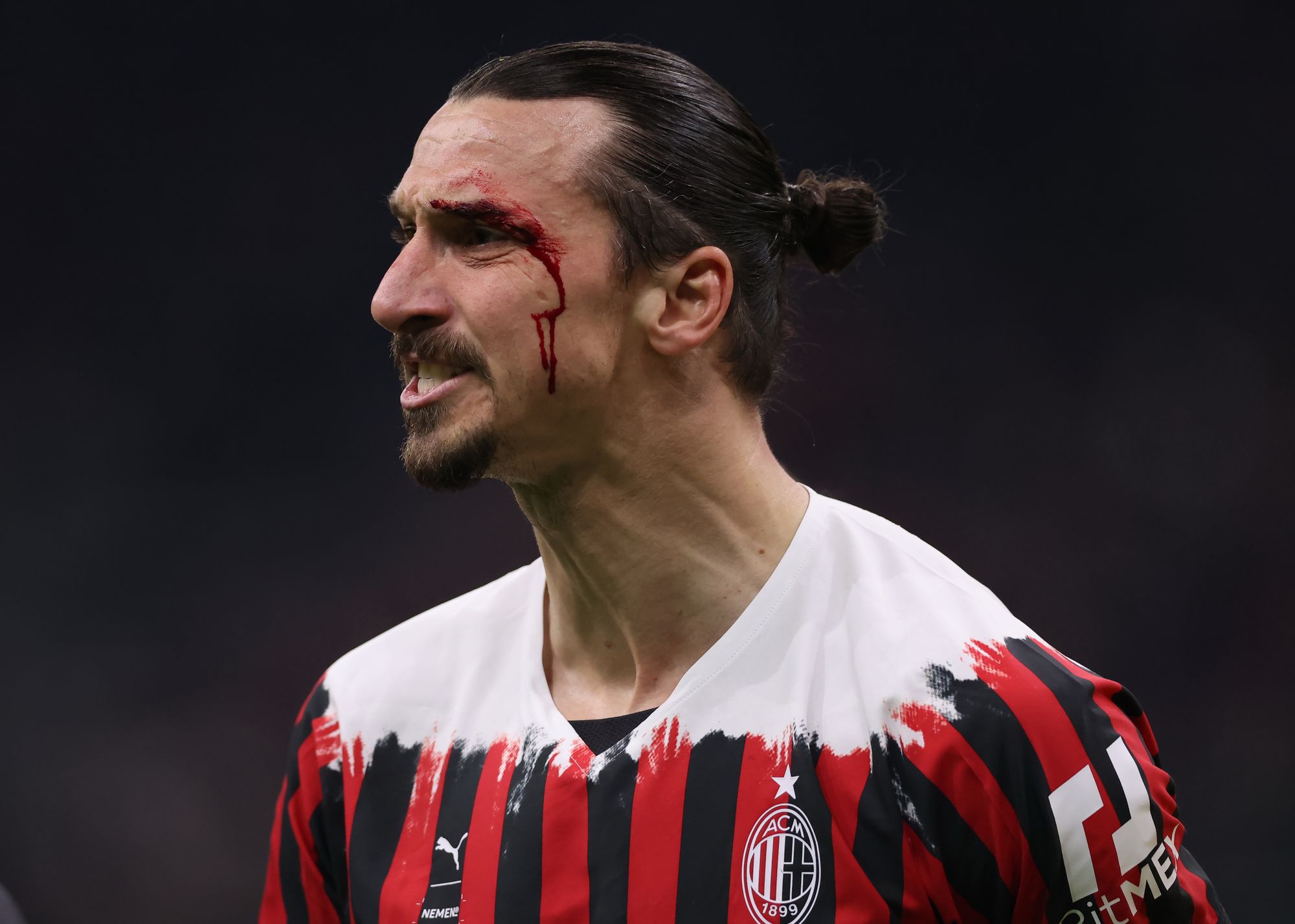 Ibrahimovic vérét adta a pontért /Fotó: Getty Images