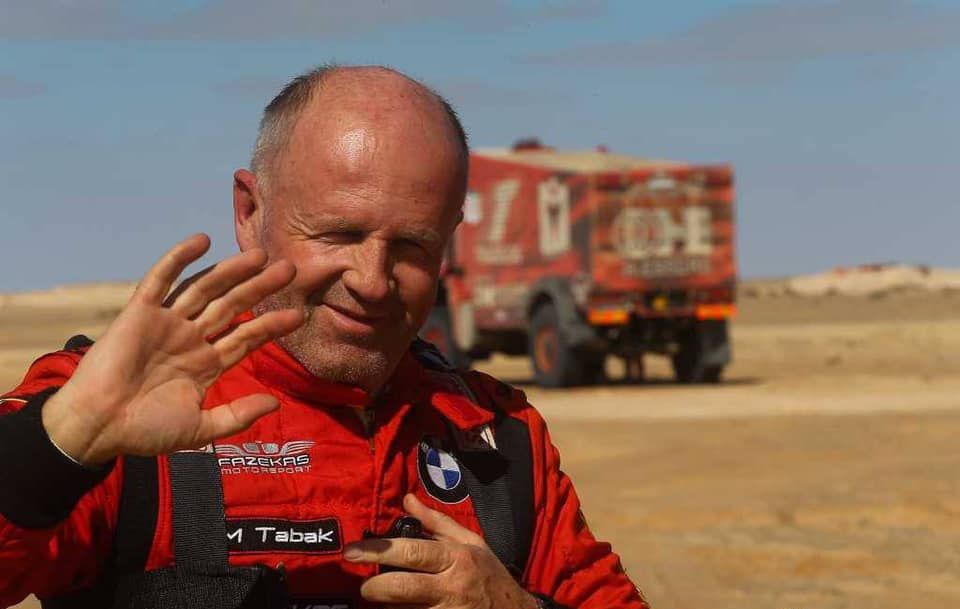 Fazekas Károly remekel kamionjával a Dakar-ralin