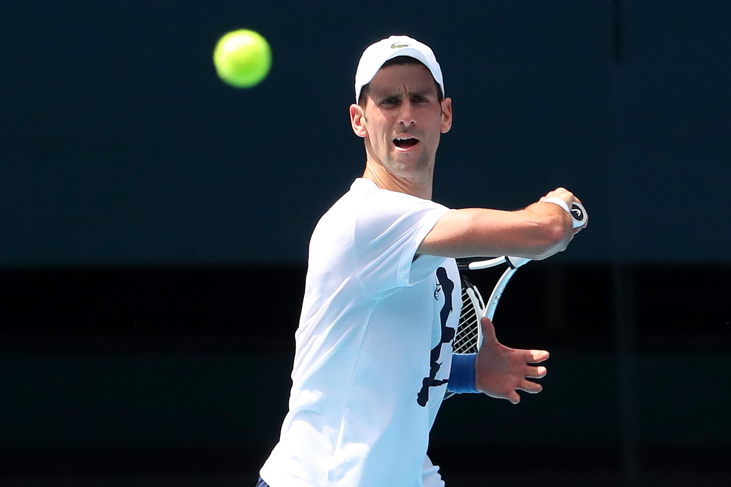 Djokovics akár több Grand Slam-tornáról lemaradhat, ha nem oltatja be magát /Fotó: Getty Images
