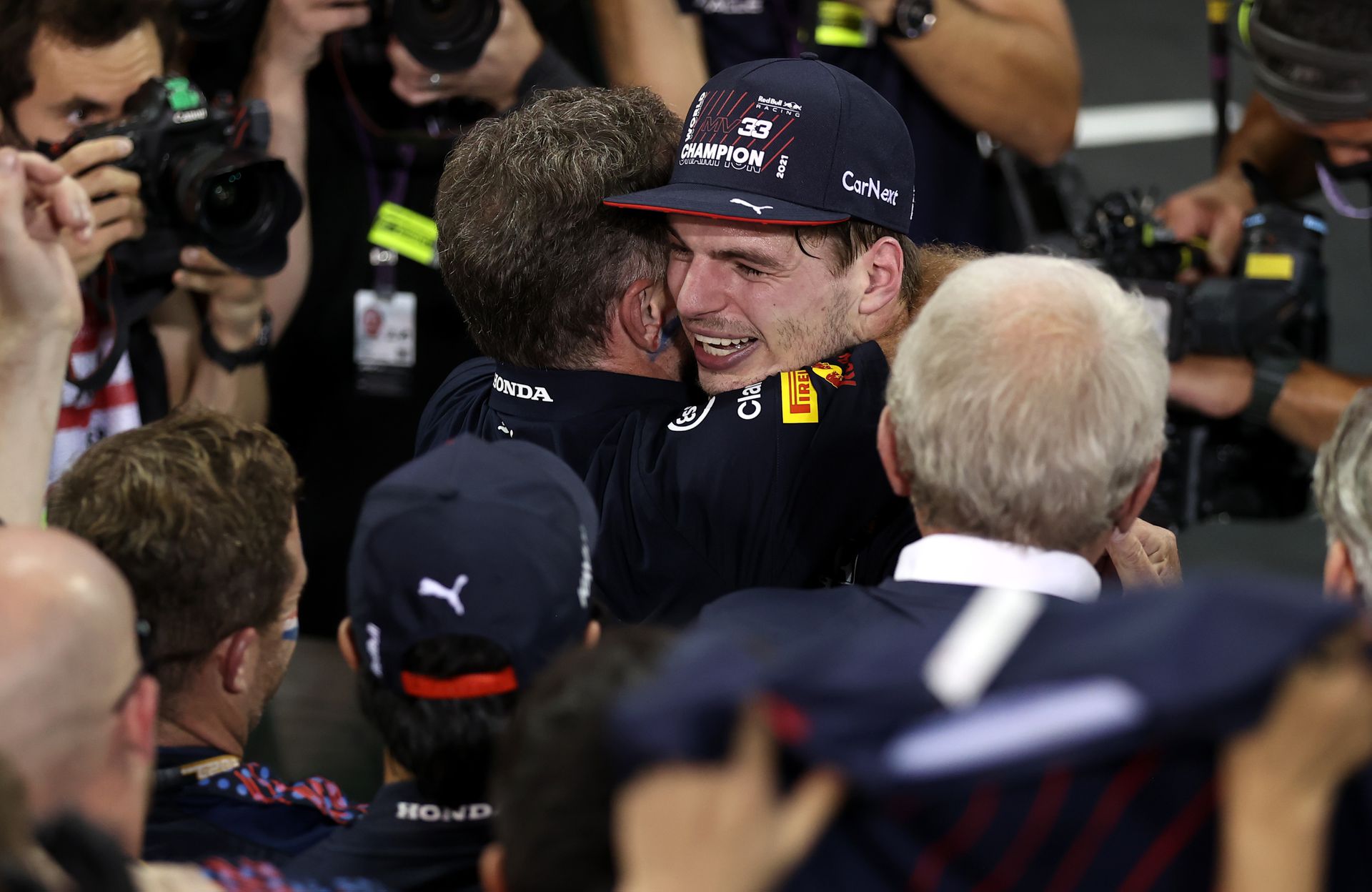 Verstappen 2021 bajnoka/Fotó: Getty Images