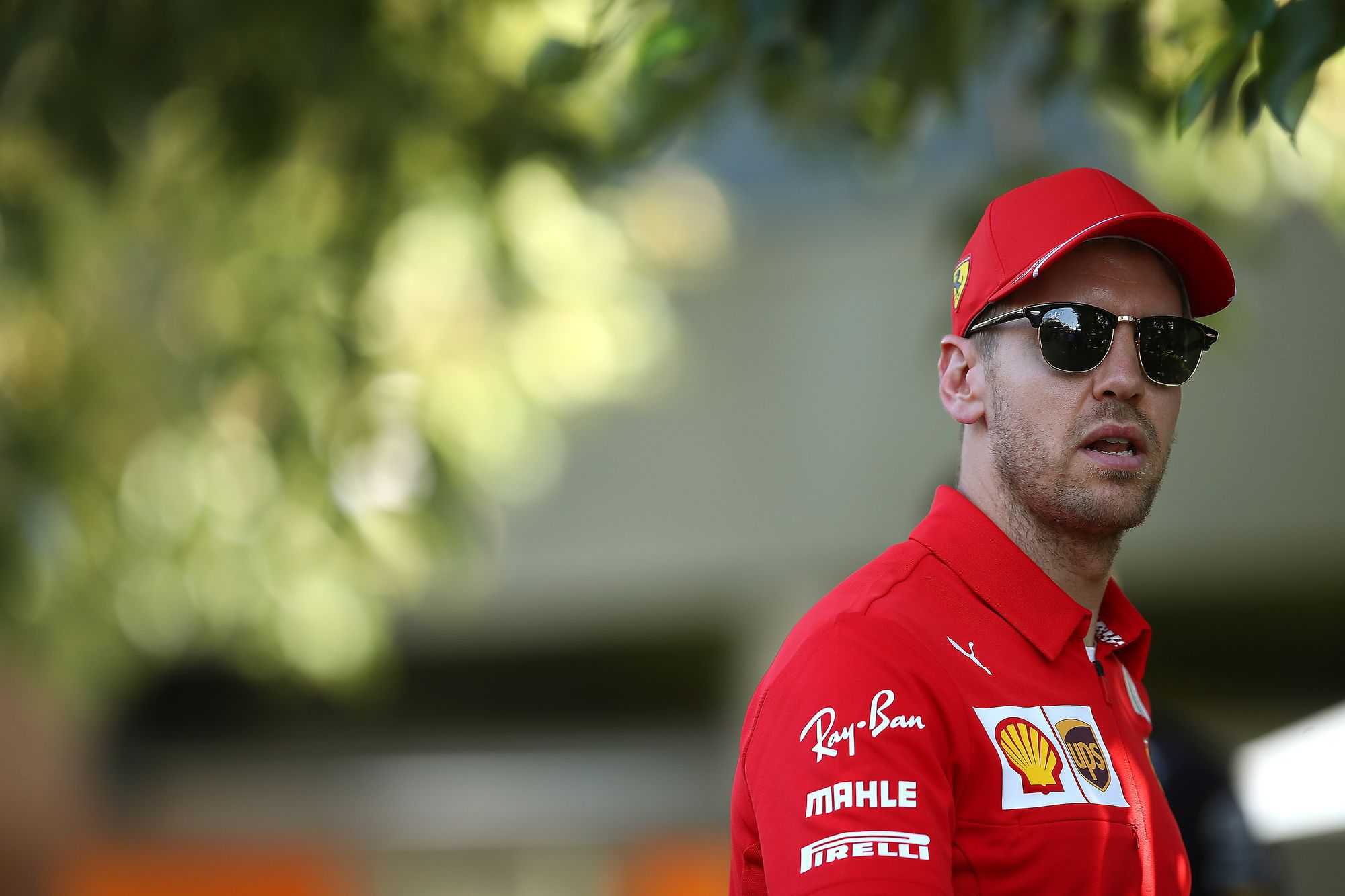 Sebastian Vettel a szezon végén elhagyja a Ferrarit, a Renaultal és az Aston Martinnal is tárgyal. /Fotó: Getty Images