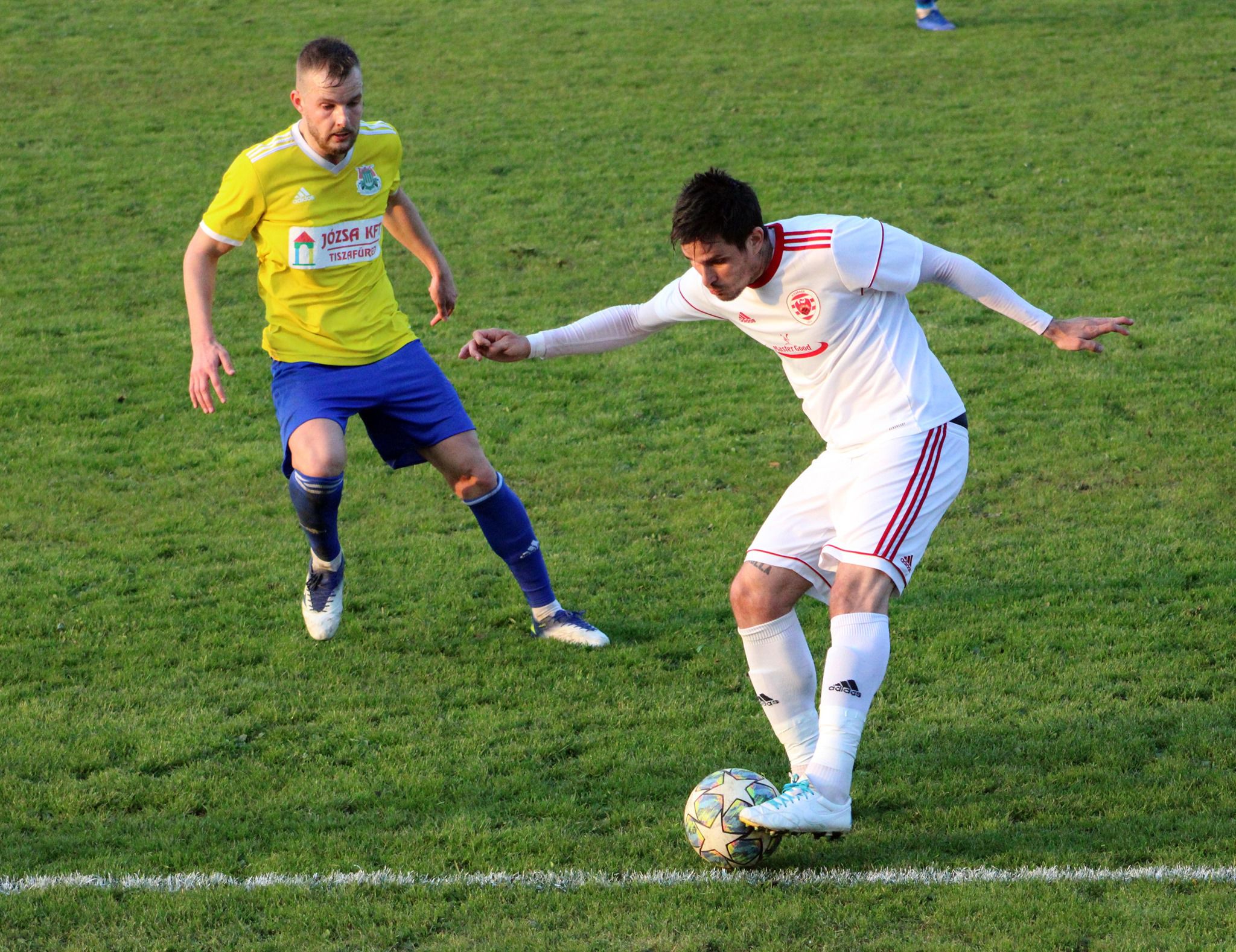 Az Achilles-in sérüléséből felépült Gosztonyi András 320 nap után az NB III-as Tiszafüred ellen léphetett ismét pályára/Facebook Kisvárda FC