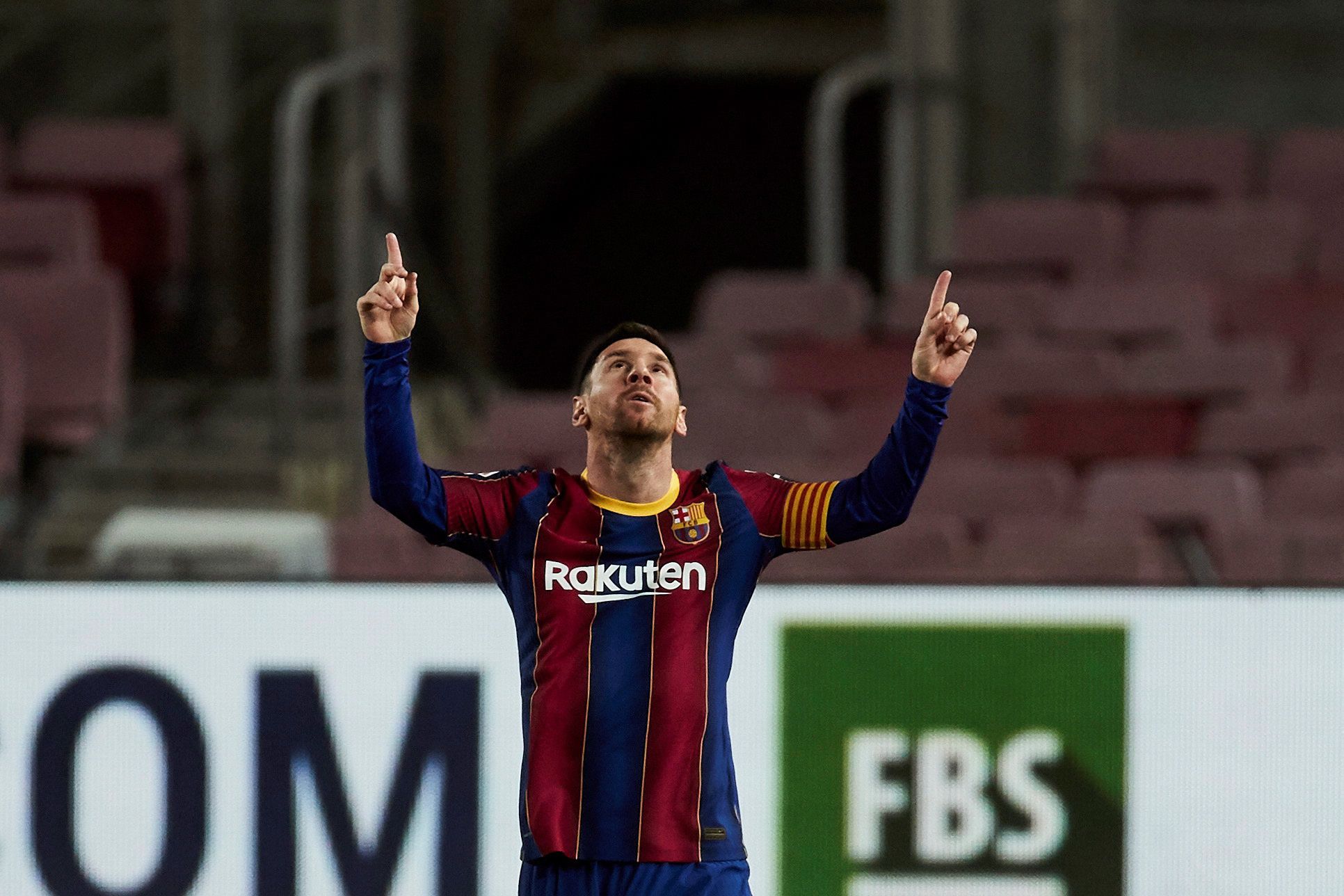 Messi a 650. barcelonai gólját rúgta, de könnyen lehet, hogy nyáron távozik. / Fotó: EPA/Alejandro Garcia