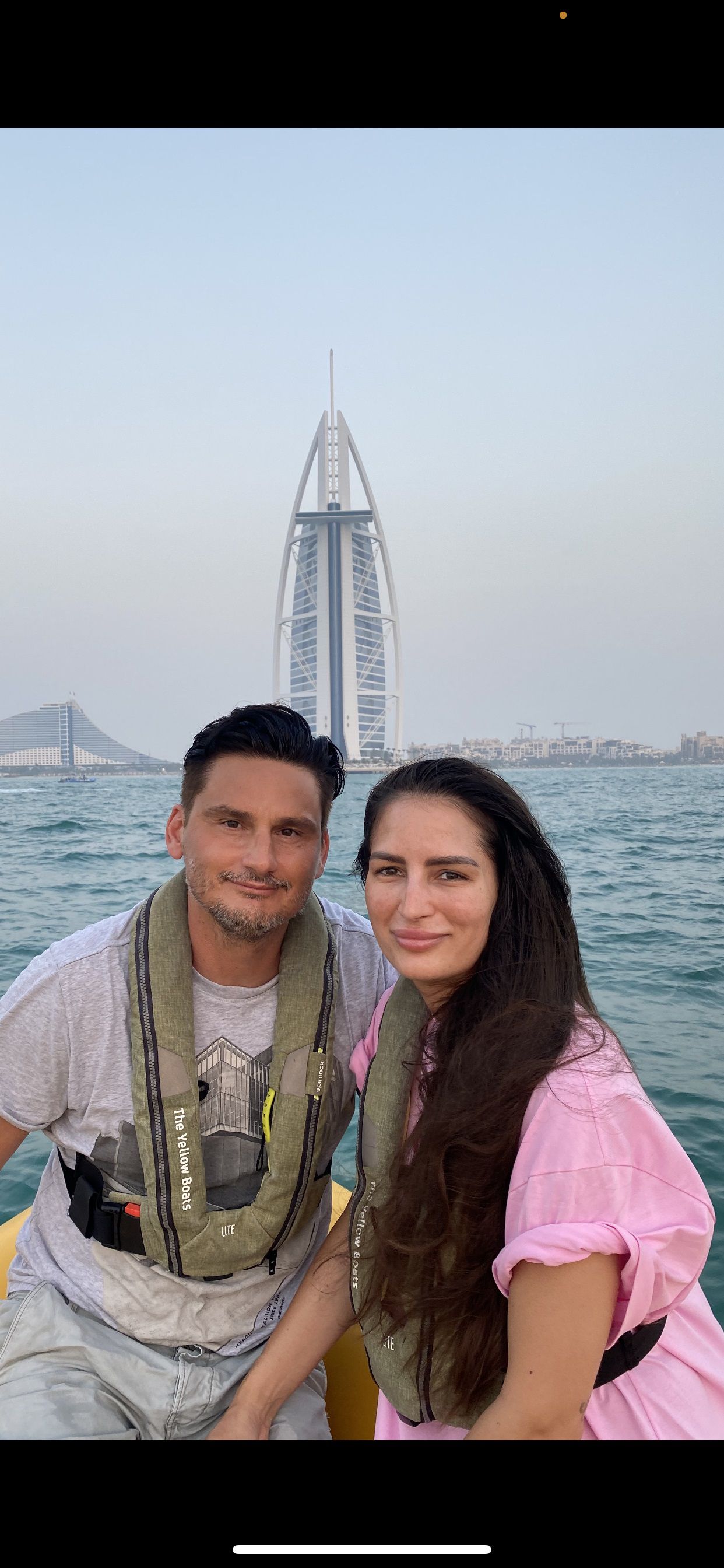 Sebők Vilmos sok időt tölt Dubajban a feleségével, Ágnessel /Fotó: Facebook