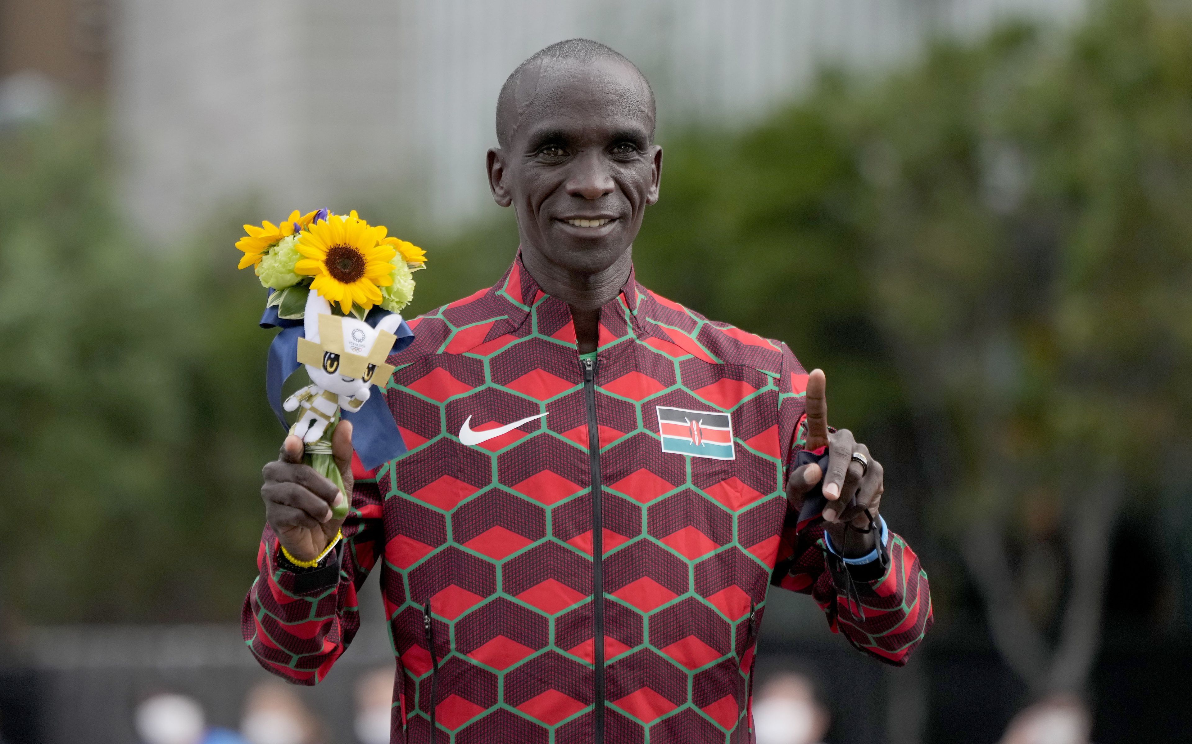 Elképesztő világcsúcsot futott a berlini maratonon a kenyai leganda Eliud Kipchoge / Fotó: MTI/EPA/Majama Kimimasza