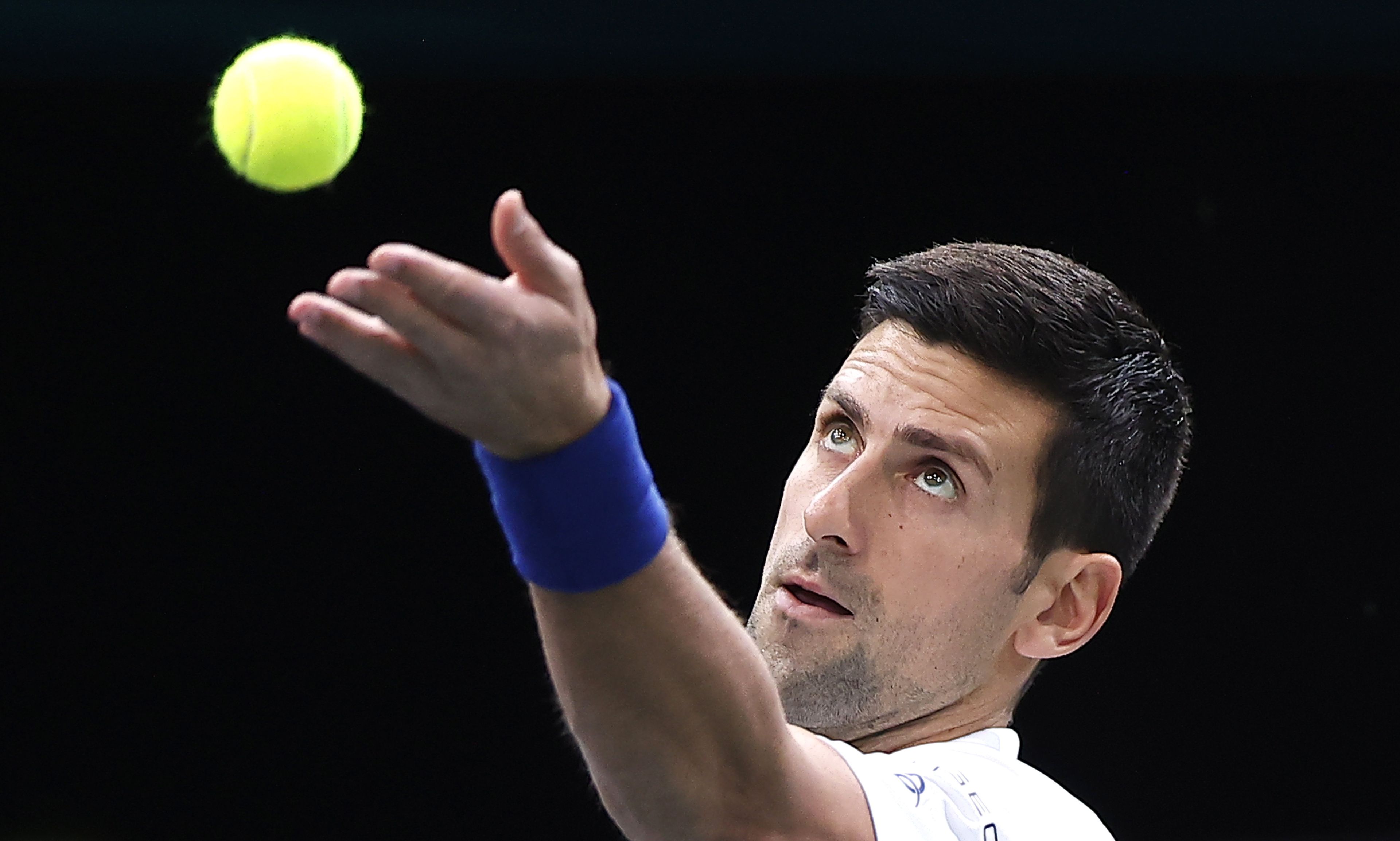 Novak Djokovics / Fotó: MTI/EPA/Ian Langsdon