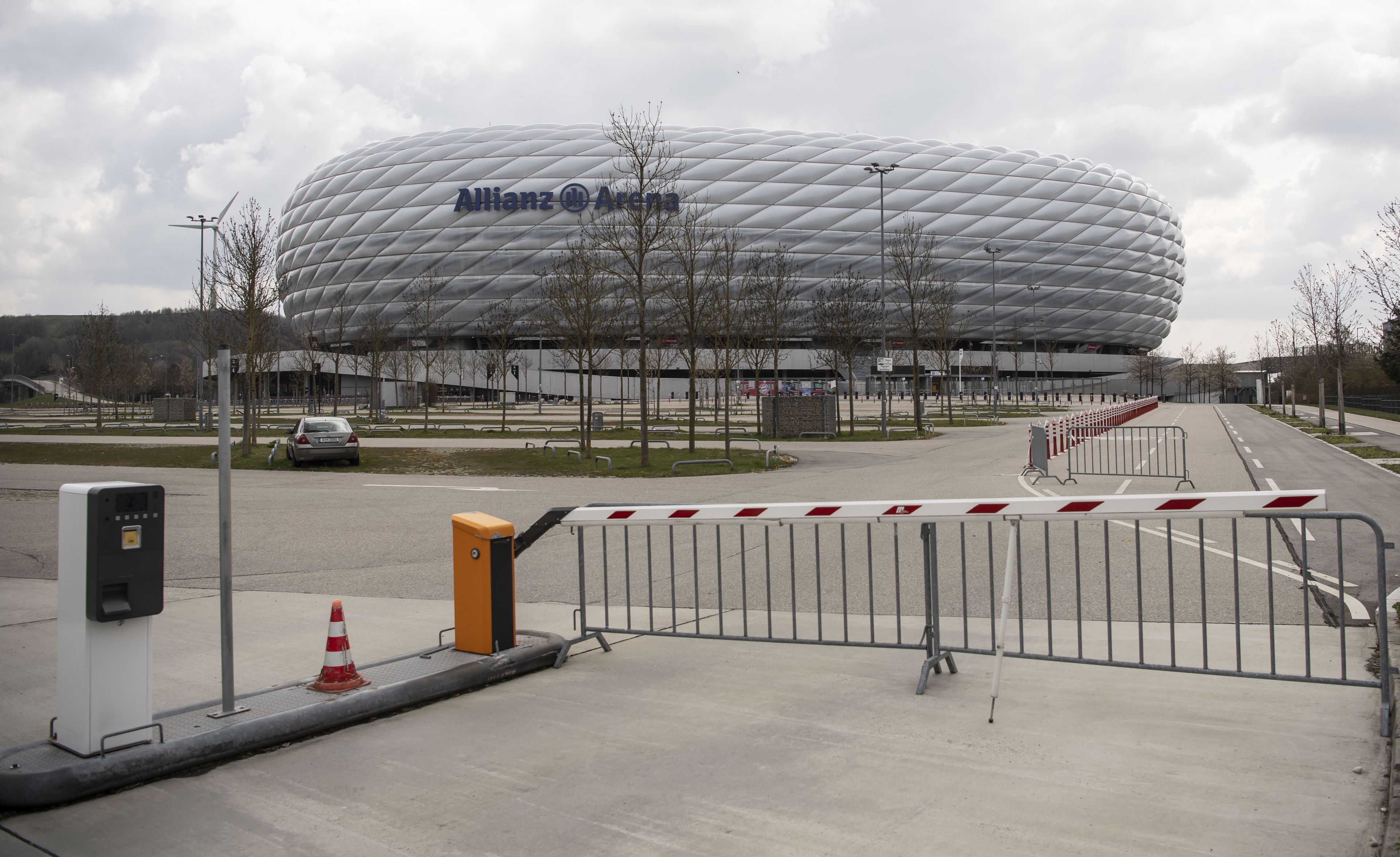 Münchenben 14 500 néző lehet majd a magyarok elleni Eb-meccsen. / Fotó: EPA/: Lukas Barth-Tuttas.