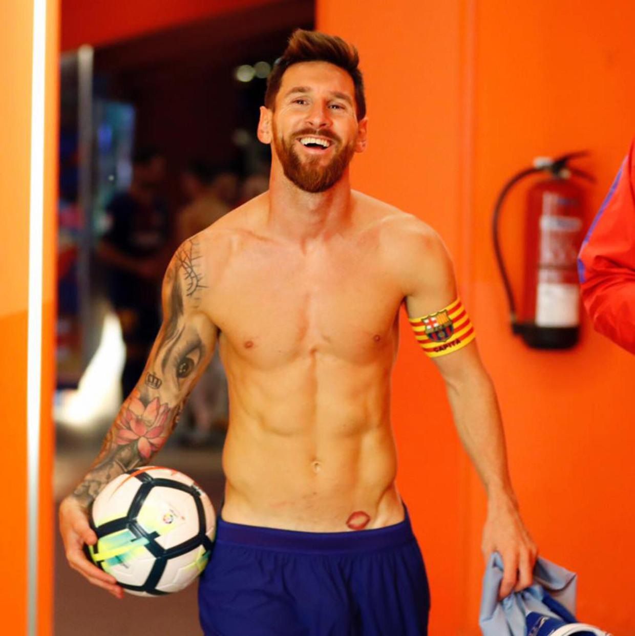Lionel Messi egy ideig még biztosan az FC Barcelona játékosa marad. /Fotó: Instagram