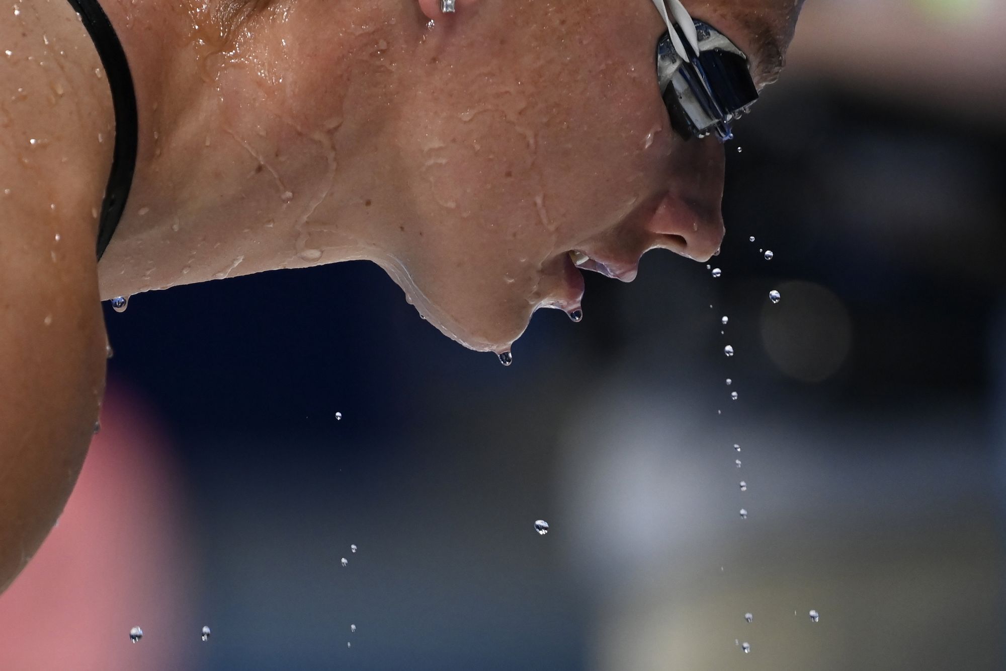 Hosszú Katinka ezúttal jobb időt úszott, mint az Eb-n. / Fotó: MTI/Kovács Tamás