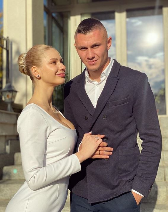 Olekszandr Zubkov (24) és Anna /Fotó: Instagram
