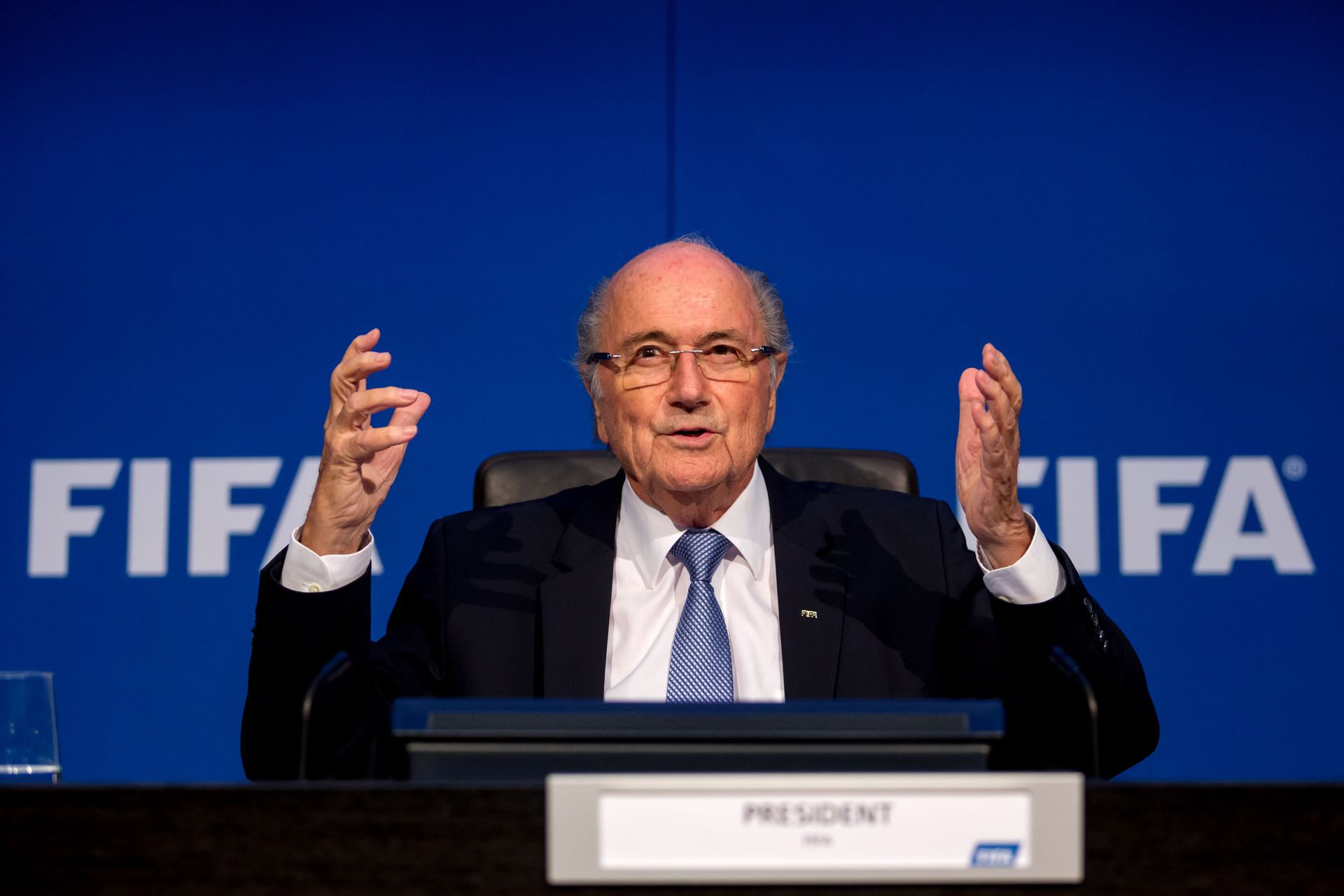 A FIFA elnöke belebukott a botrányba/Fotó: Getty Images