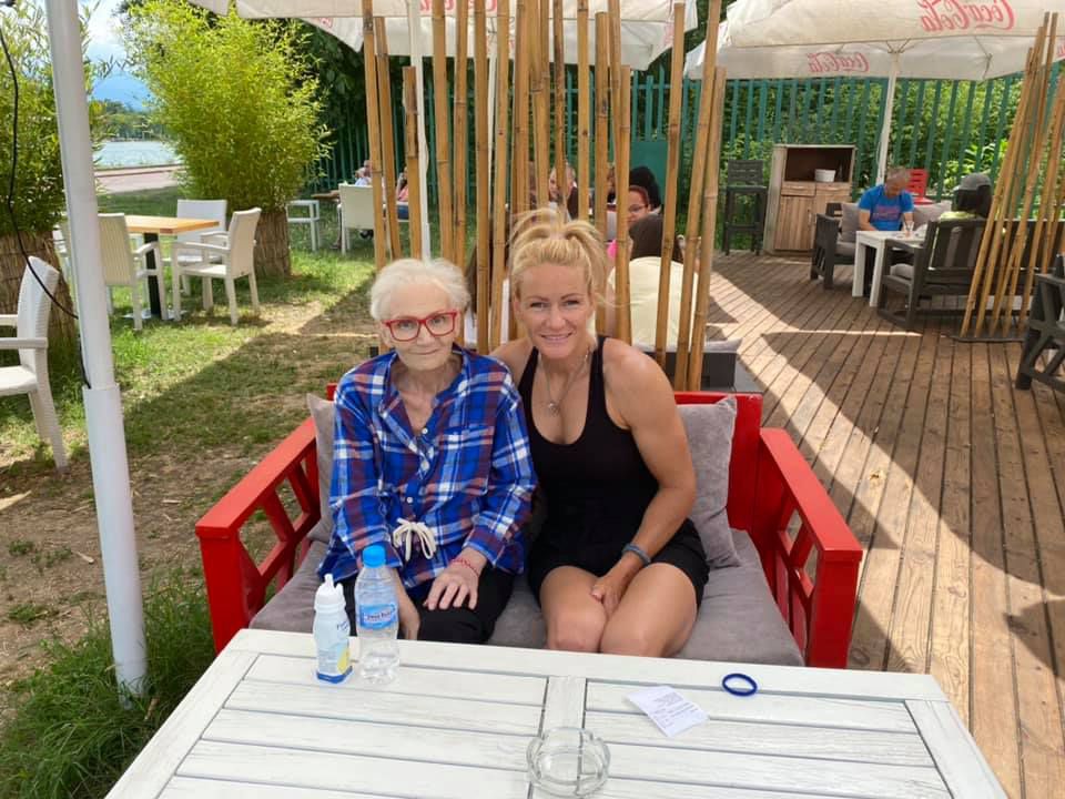 Édesanyjával, Steficával töltötte az utolsó fél évet Dusev-Janics Natasa – nehéz volt betegen látnia őt. / Fotó: Facebook