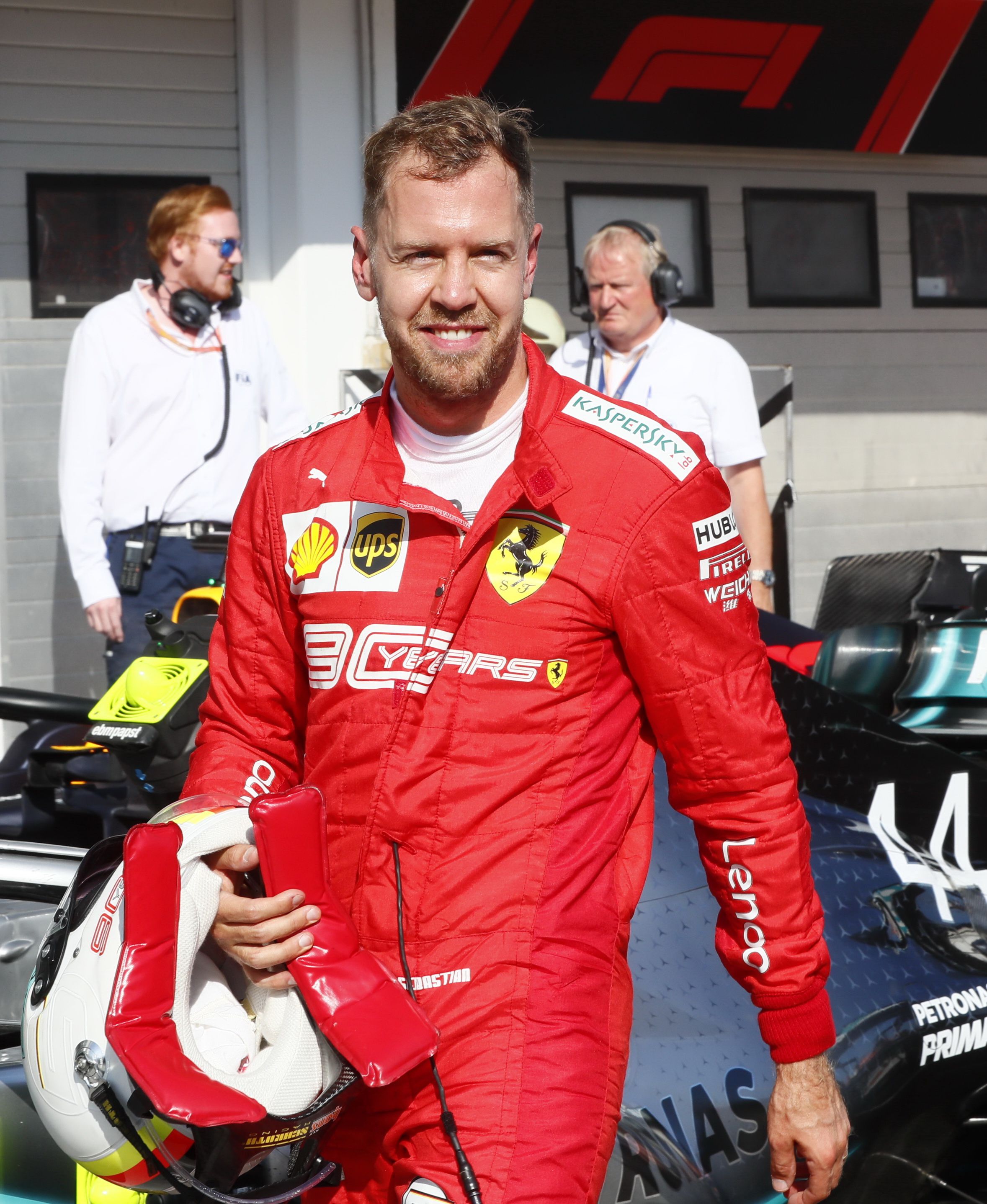 Sebastian Vettel idén szenved a Ferrarival, azt reméli, az új autóval jövőre sikeresebb lesz./ Fotó: Fuszek Gábor