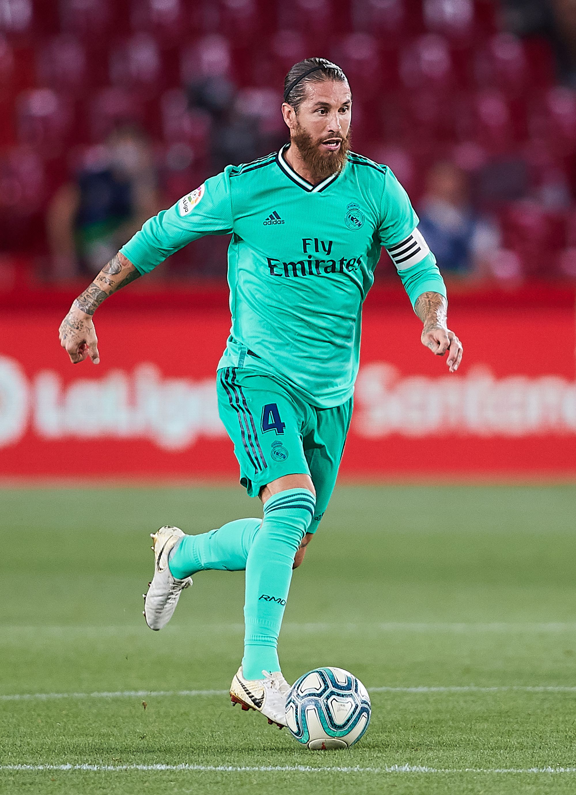 Ramos a Real Madrid vezére, a védő a gólszerzésből is jócskán kiveszi a részét/Fotó: Getty Images