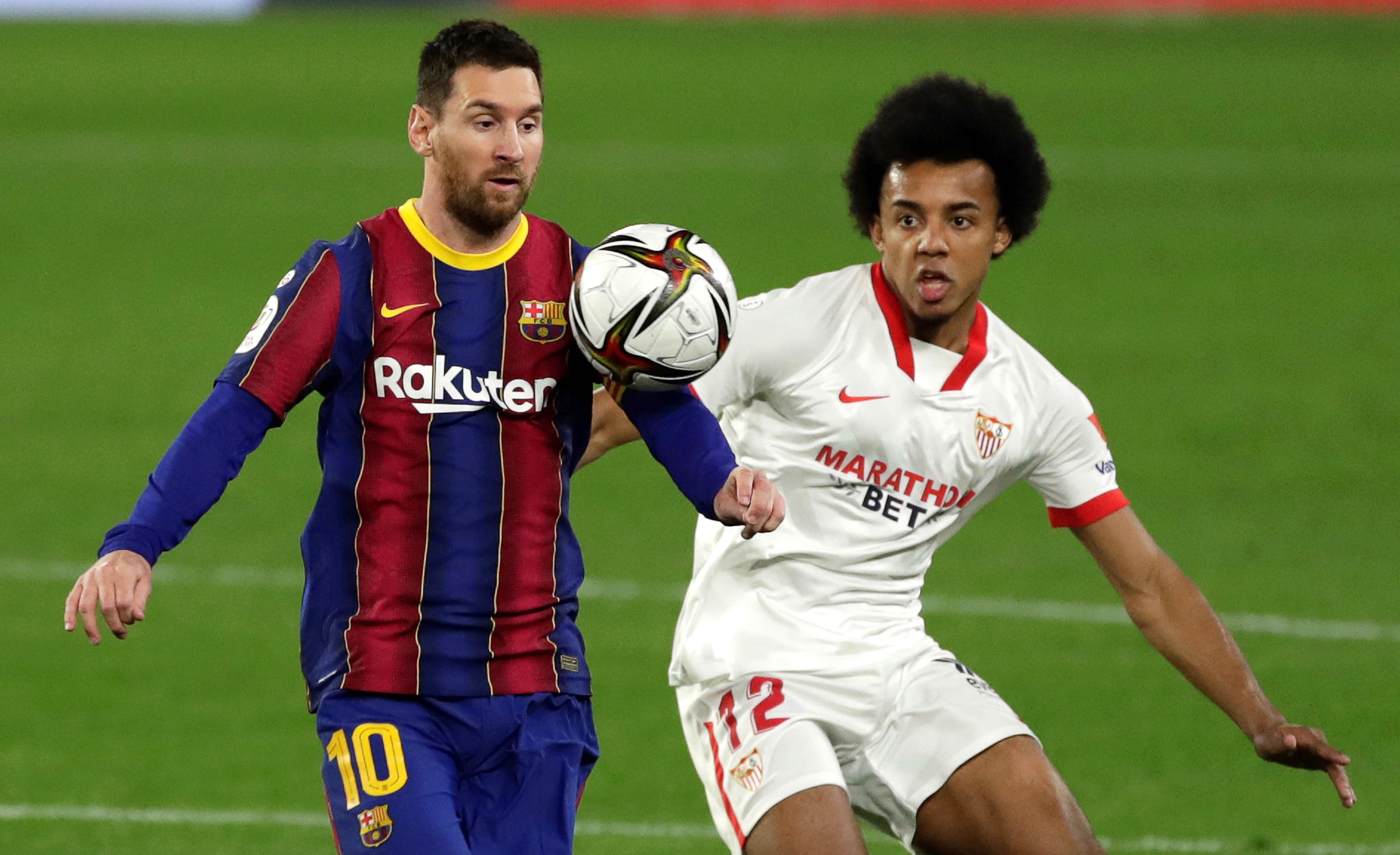 Messi és a Barcelona is szenvedett. / Fotó: EPA/Julio Munoz