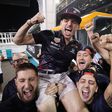 A bulizásban is világbajnok: hatalmas partit tartott Max Verstappen a győzelme után