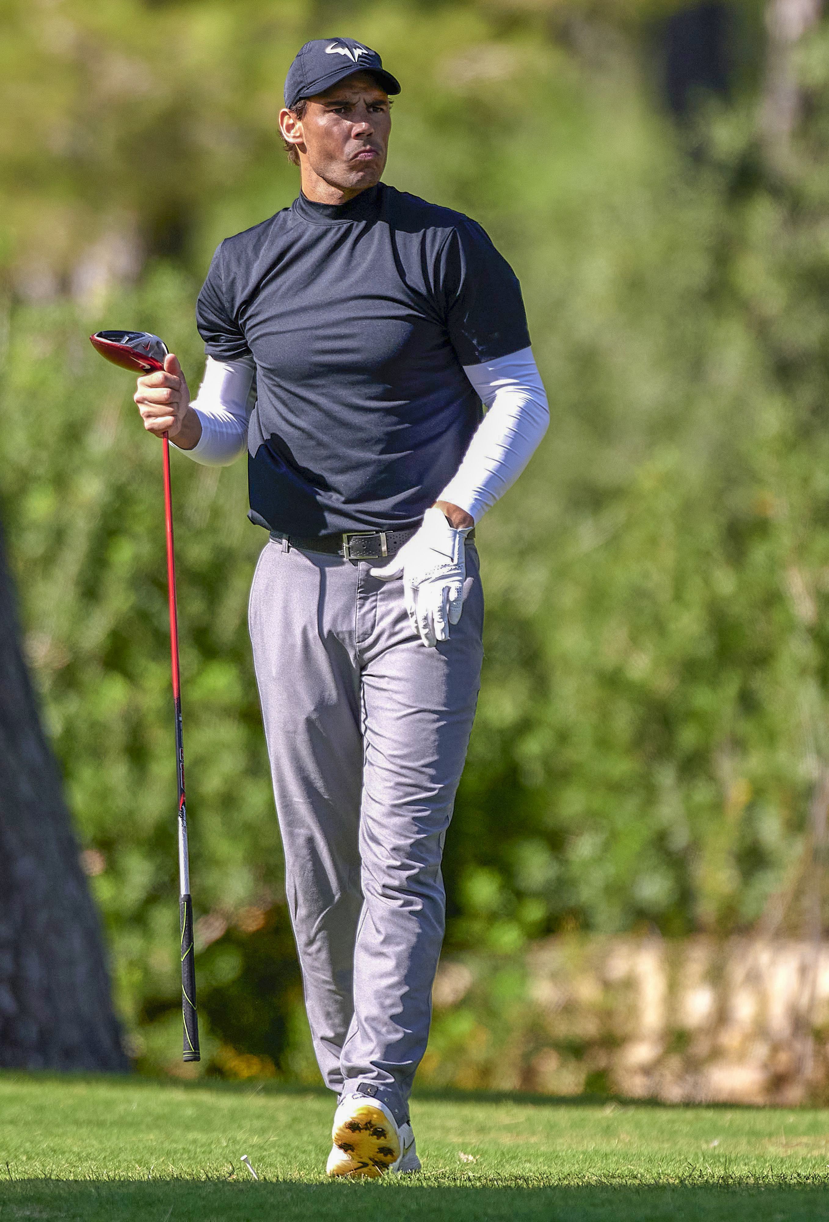 Golfozásban is kitűnően teljesít a spanyol Rafael Nadal / Fotó: GettyImages