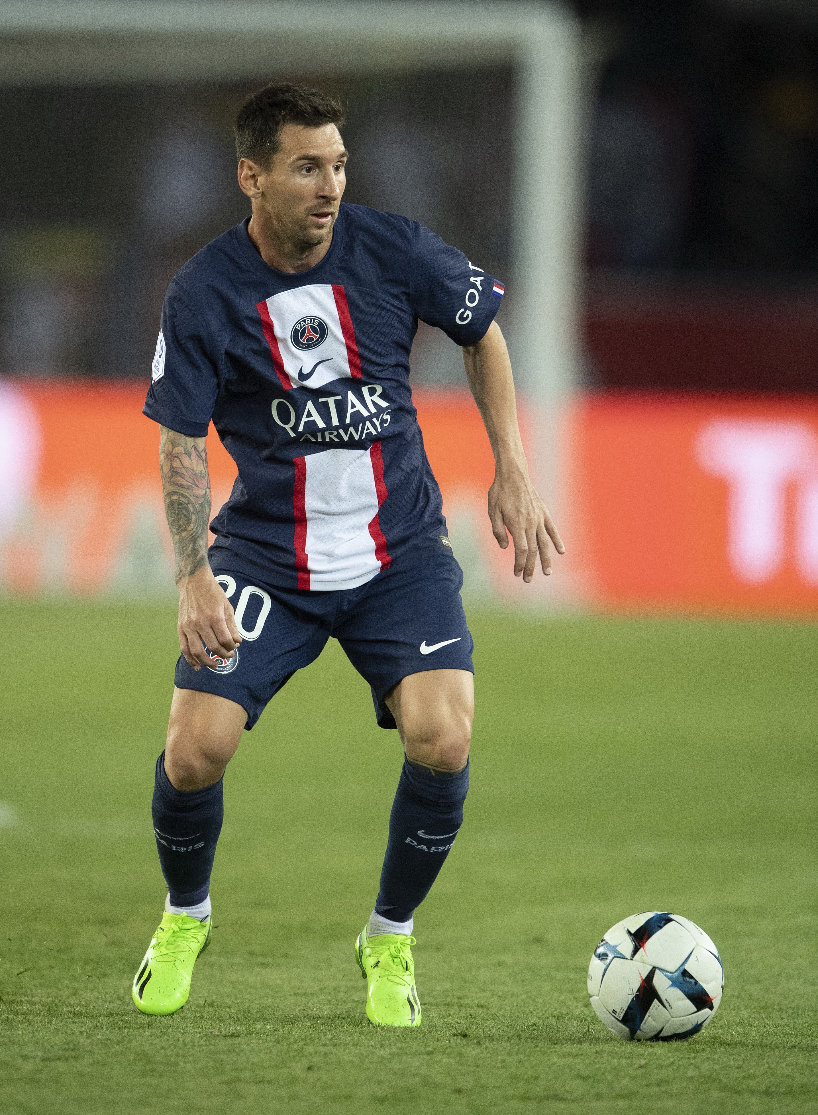 Lionel Messi hat forduló után már hat asszisztnál tart a francia bajnokságban /Fotó: Getty Images